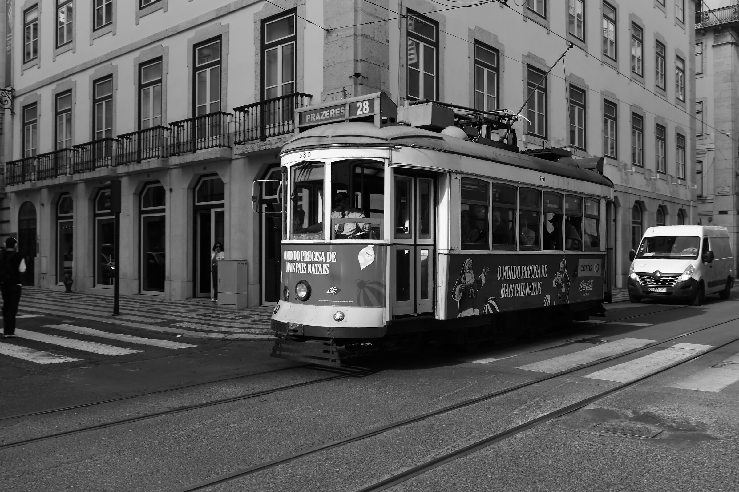 Historic tram 28 Lisbon...