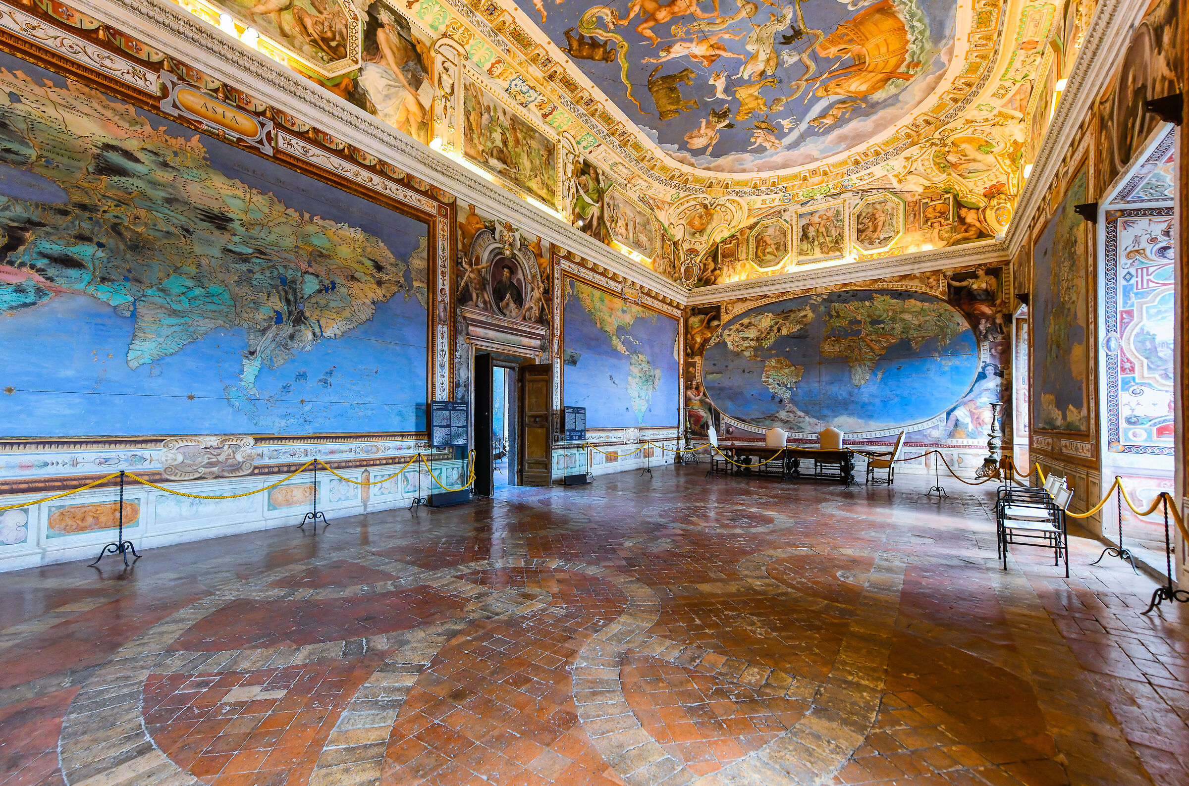 Salone Mappamondo-Palazzo Farnese, Caprarola (Vt)...