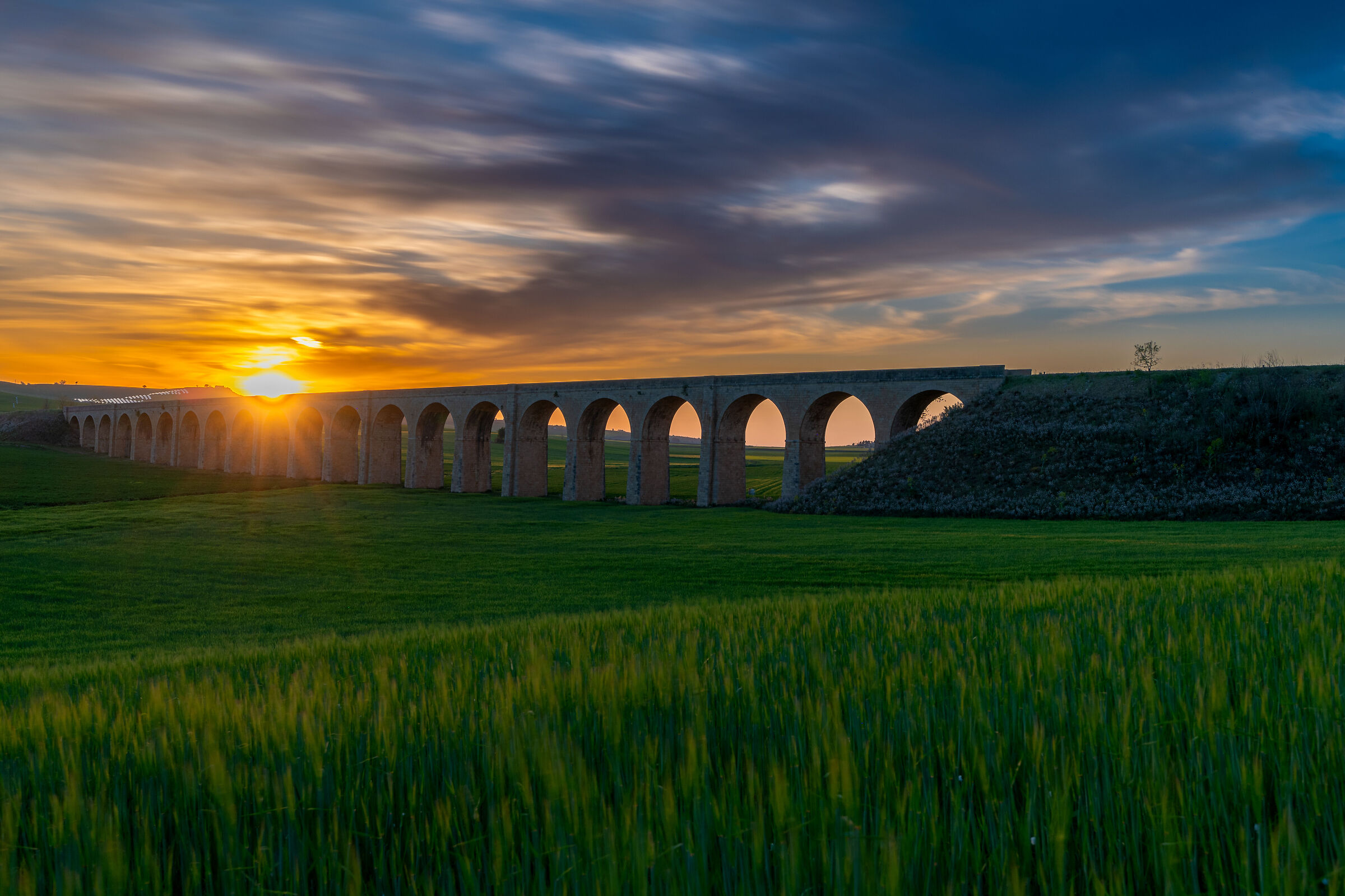Sunset at the 21 Arches Bridge...
