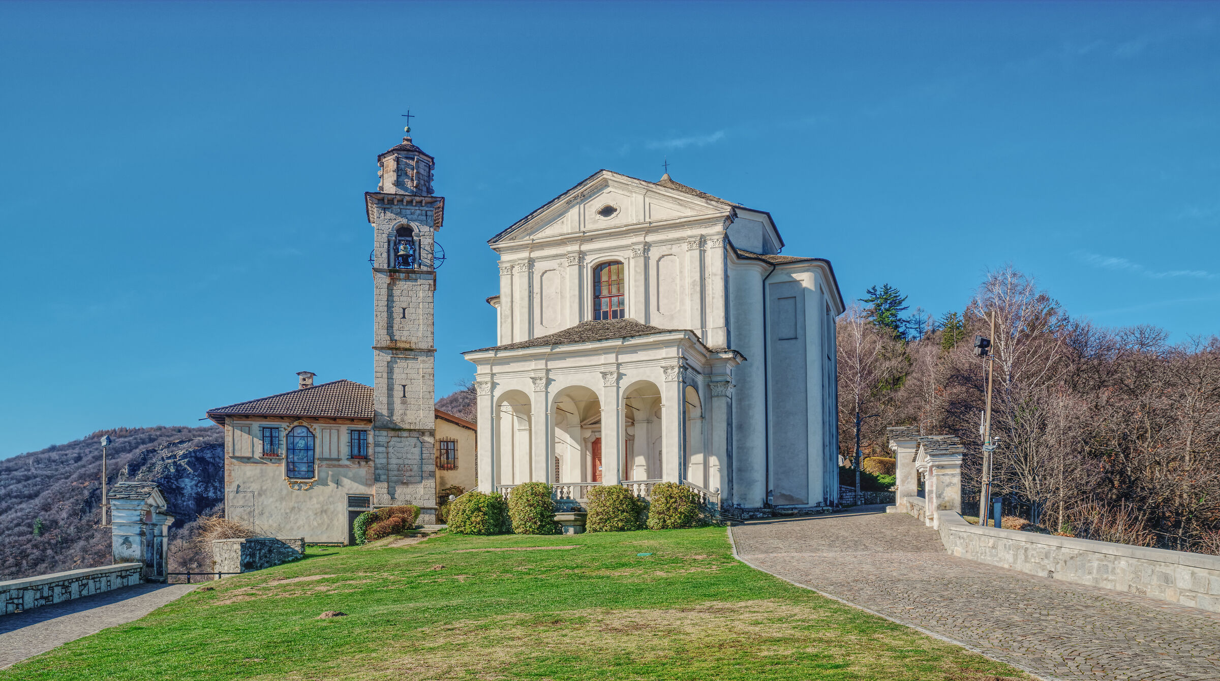 Sanctuary of Madonna del Sasso...