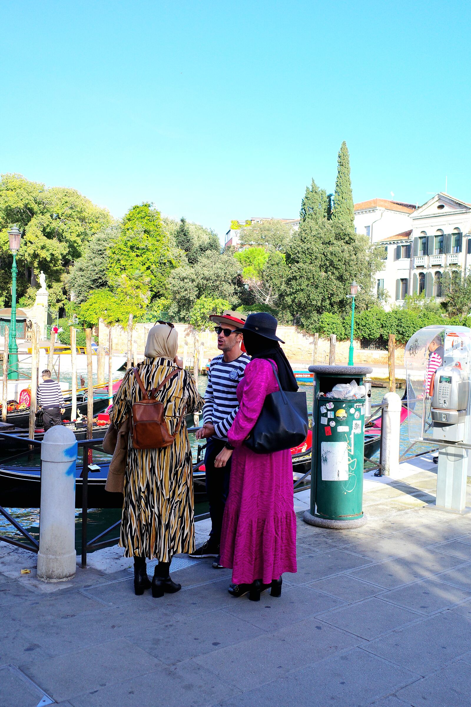 Tourists...