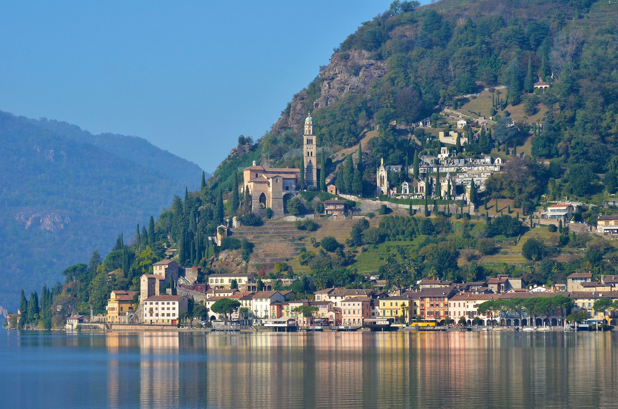 Morcote Lake Lugano...