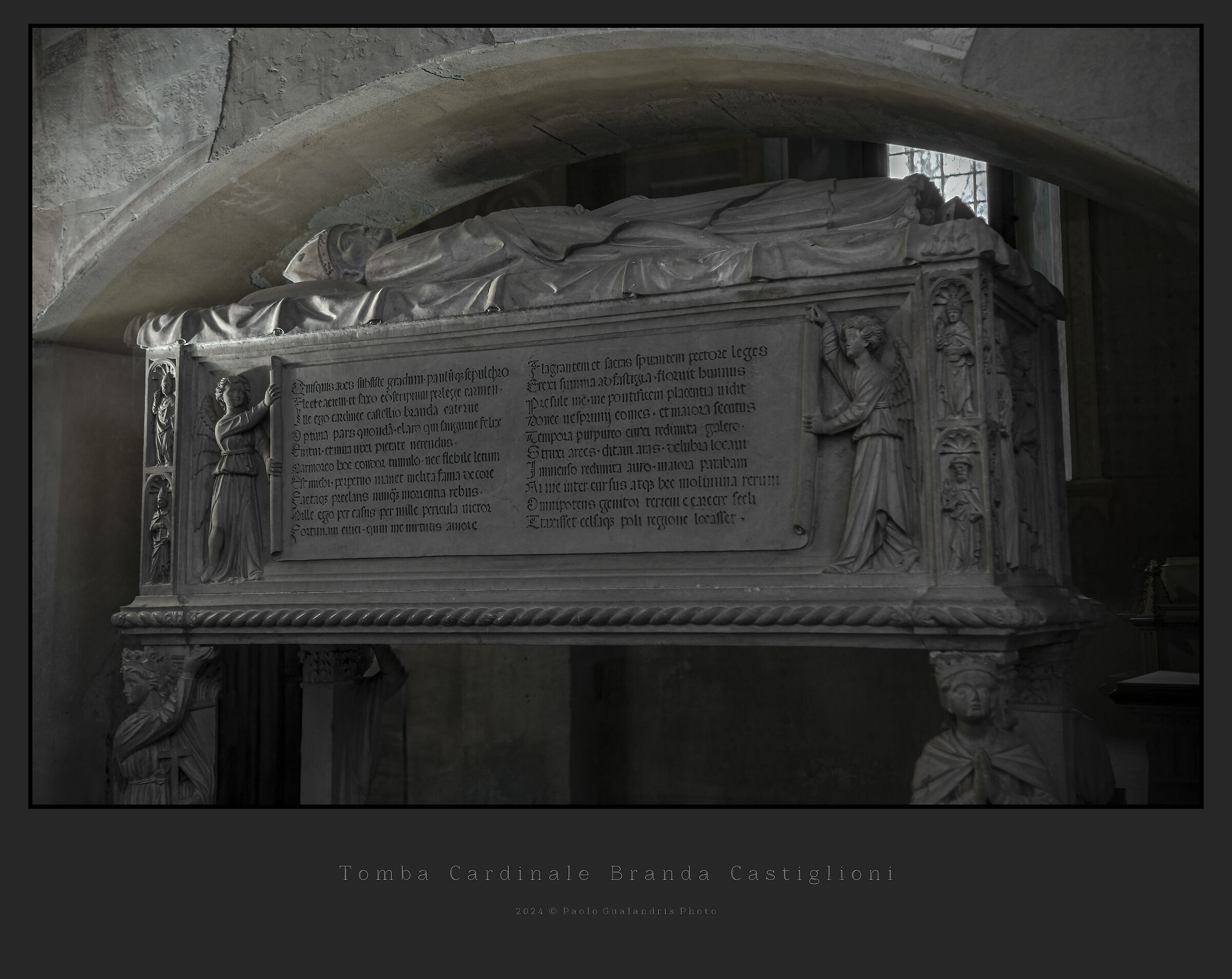 Cardinal Branda Castiglioni's Tomb...