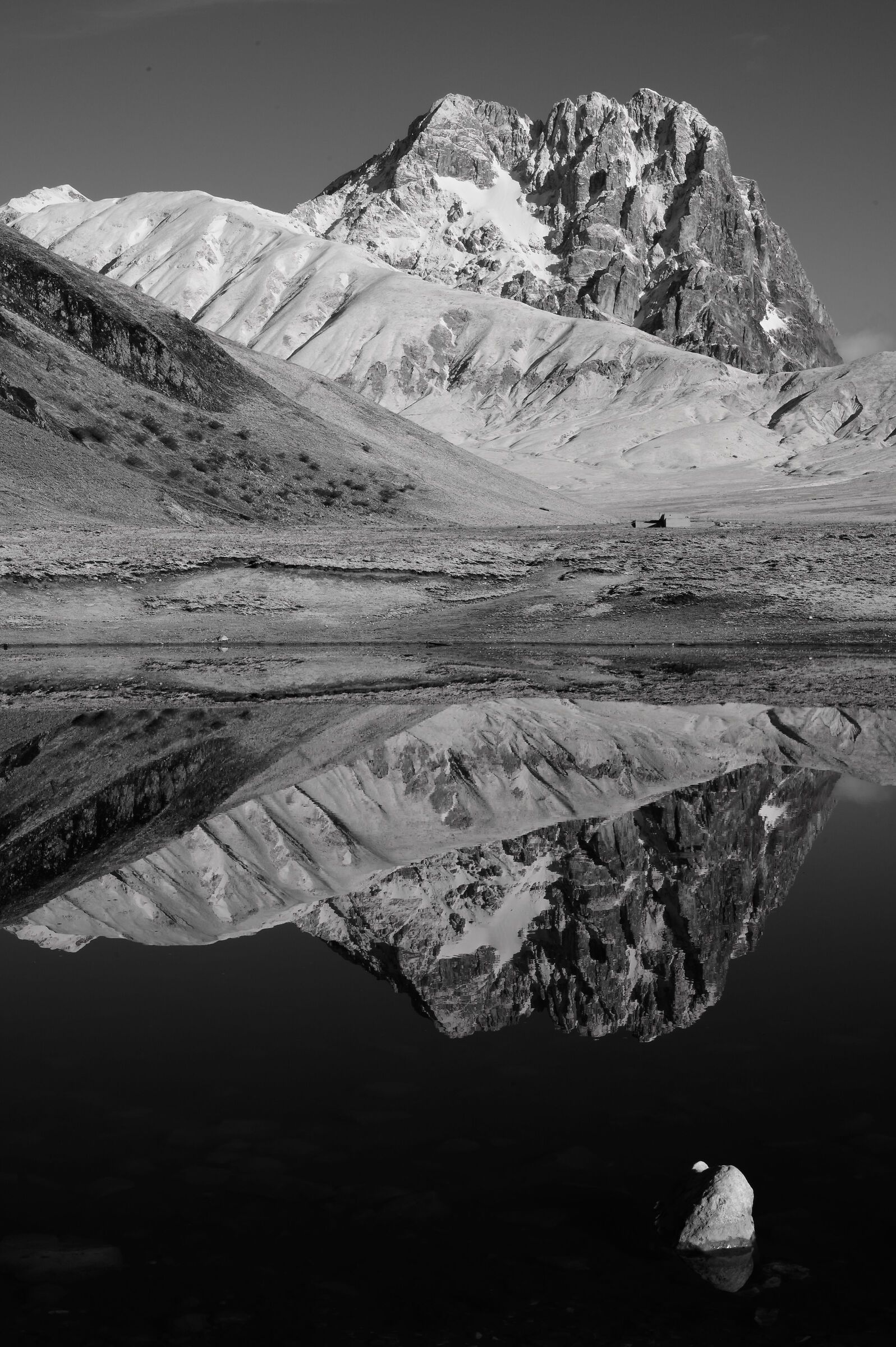 BN on the Corno Grande, Gran Sasso Complex...