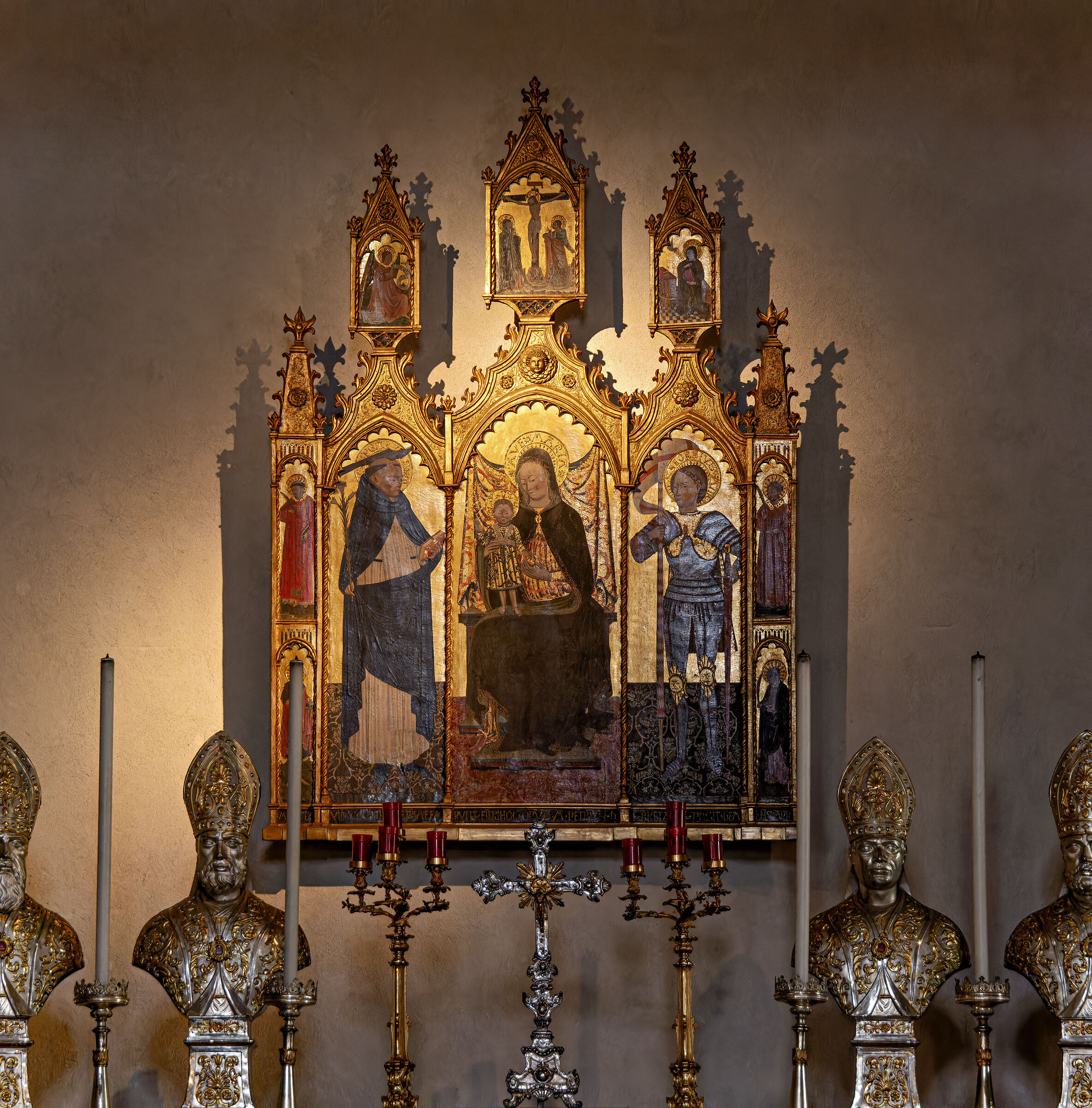 Triptych of St. George 1467 - Varenna ...