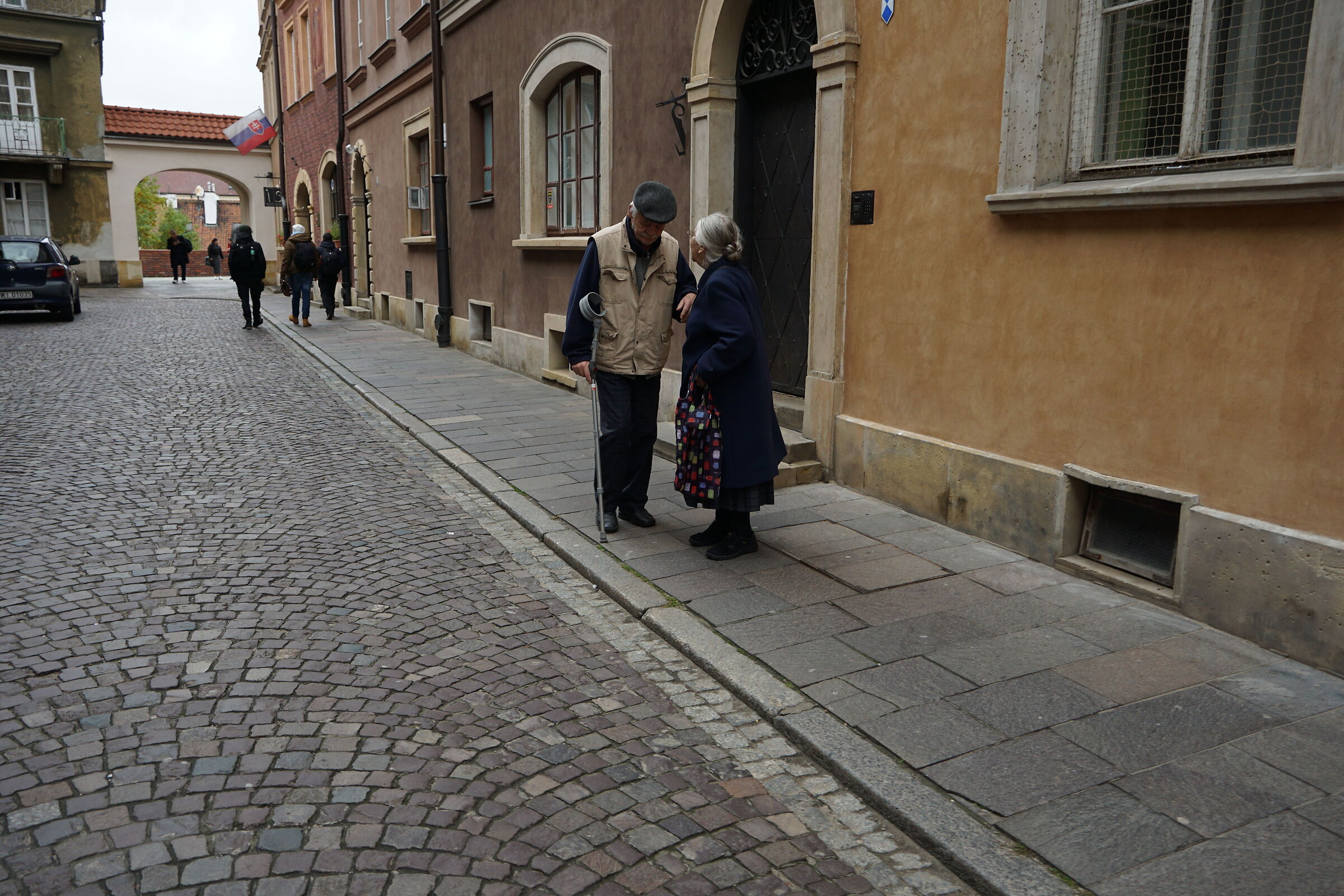 Sweetness in the streets of Warsaw....