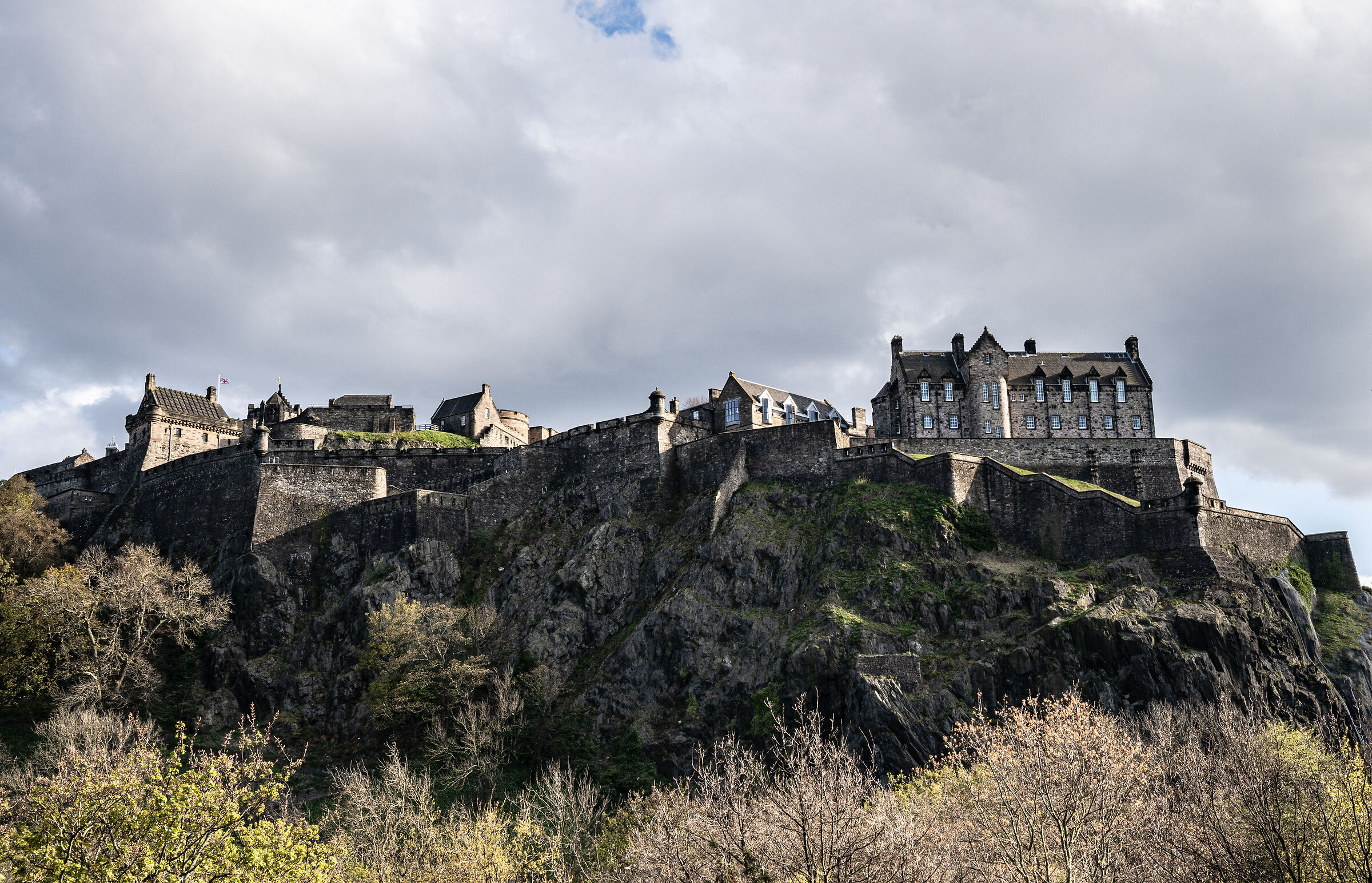 Edinburgh Castle...