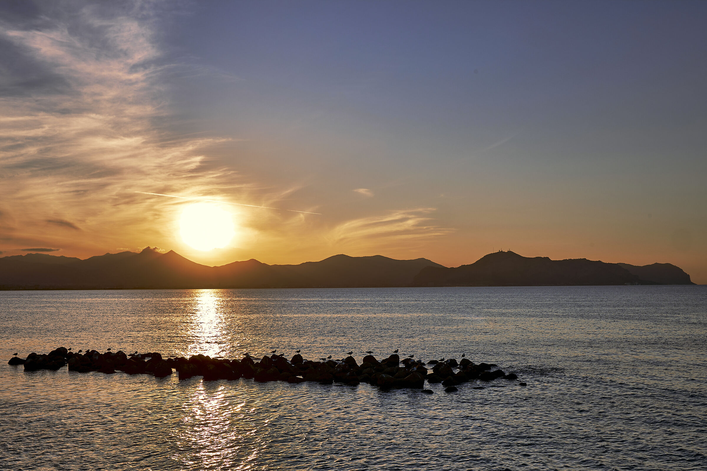 Sunset in Aspra...