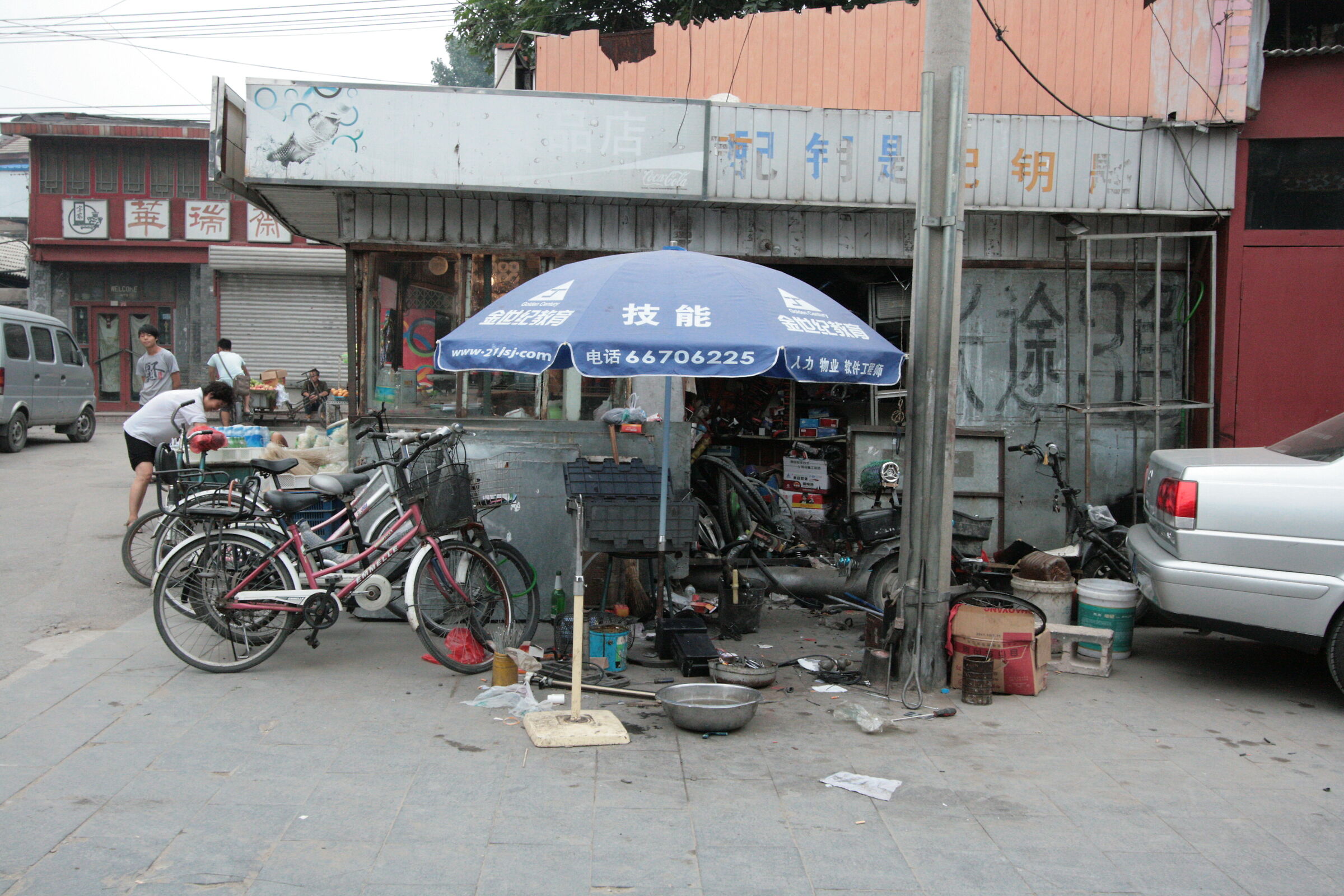 l'officina delle biciclette...