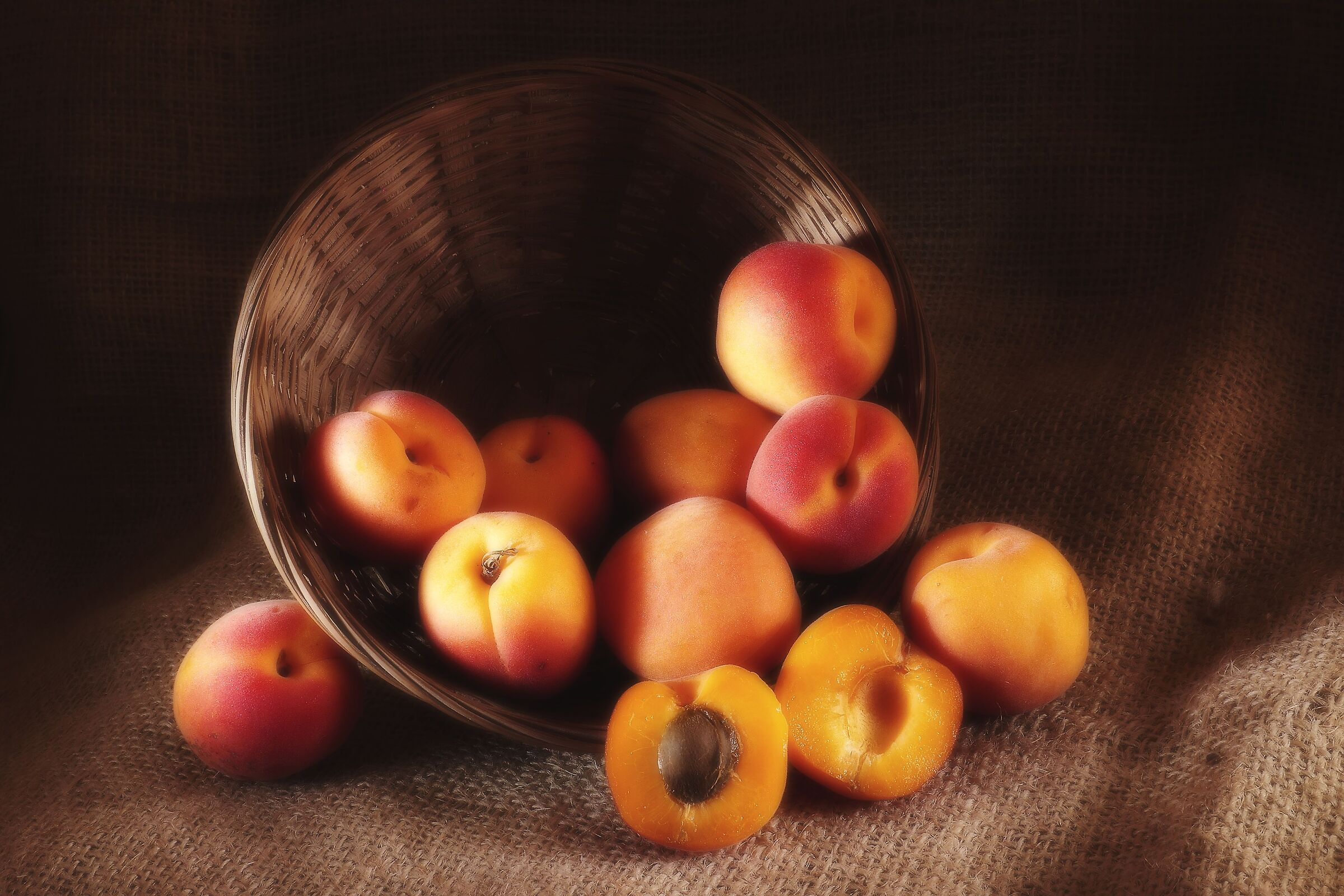 Apricots...