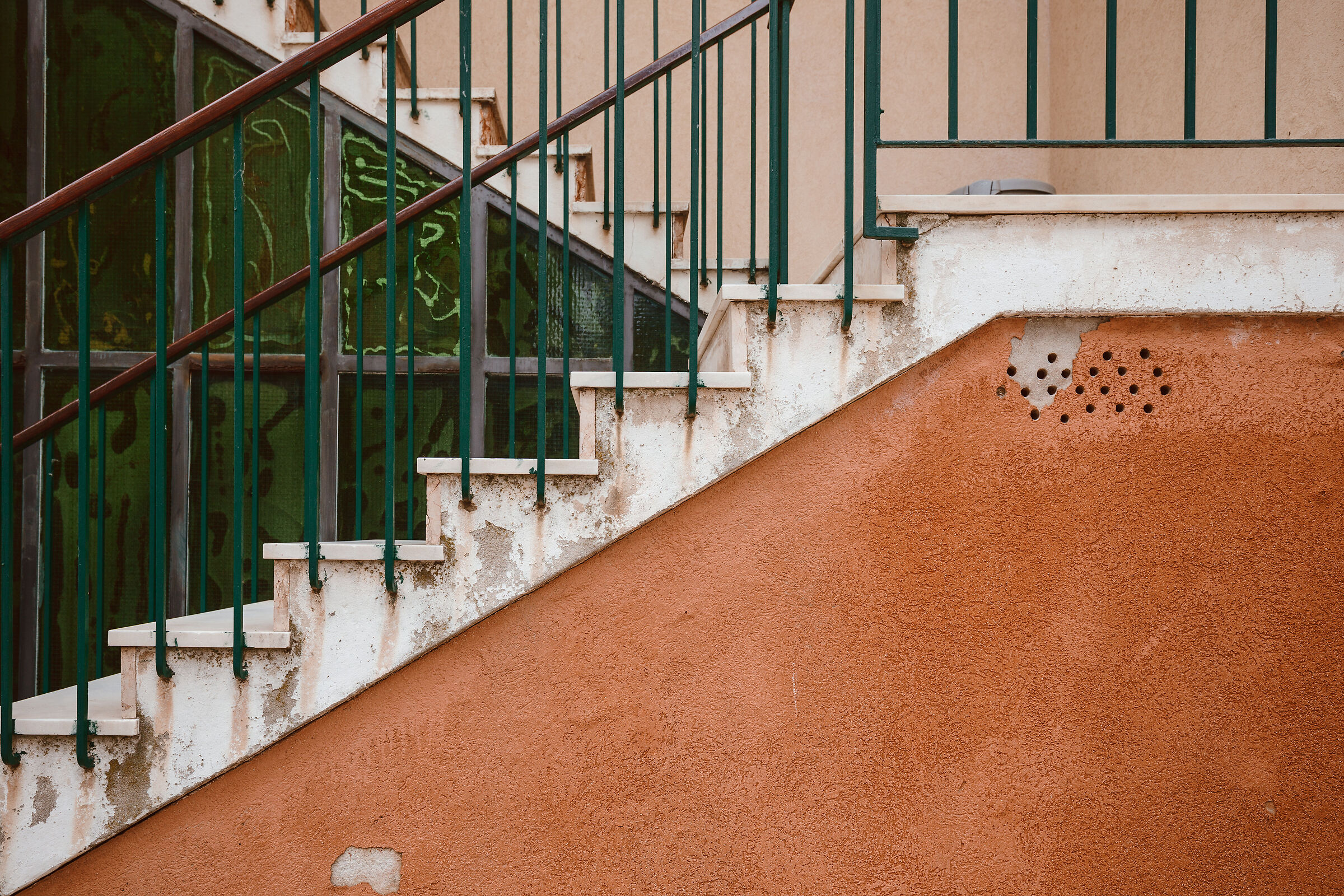 Silent staircase...
