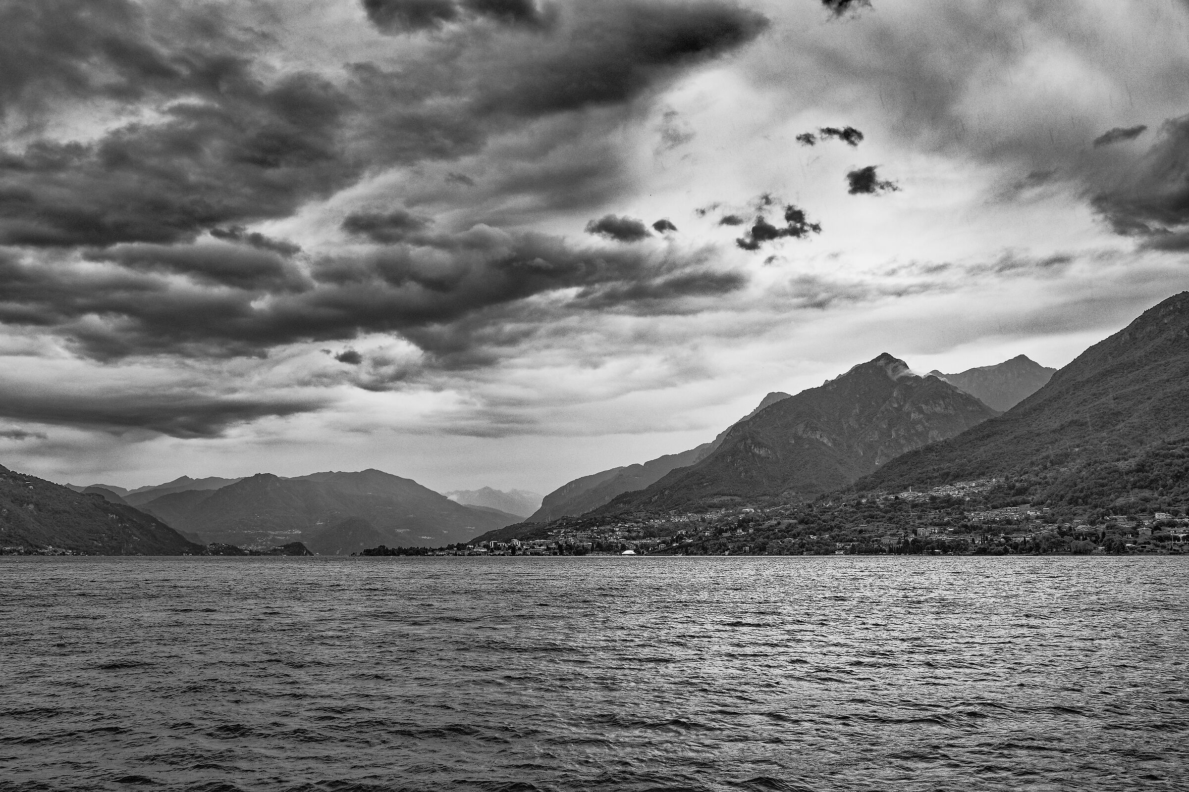 Maltempo sul Lago di Como...
