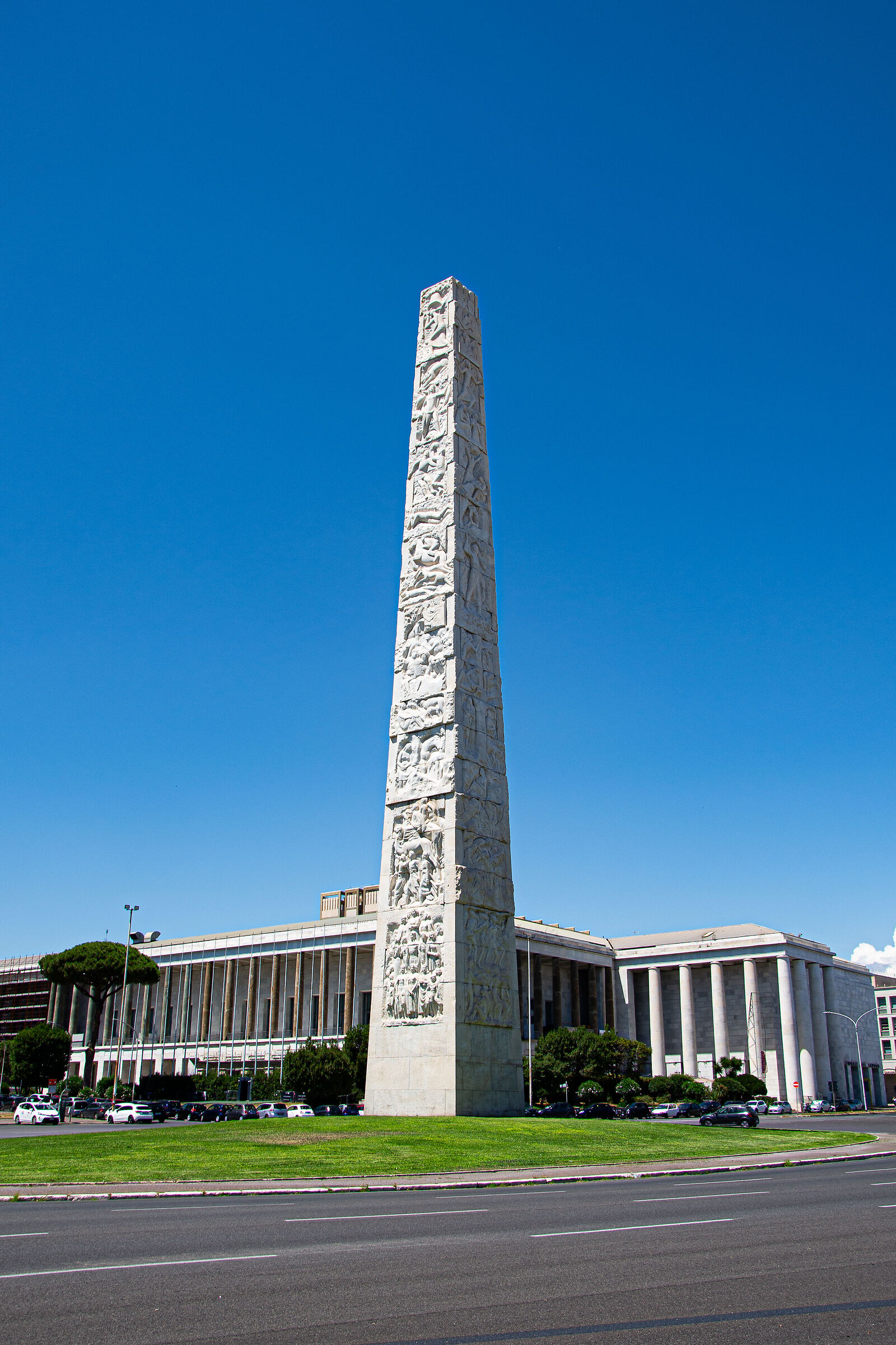 EUR Obelisk in Rome ...