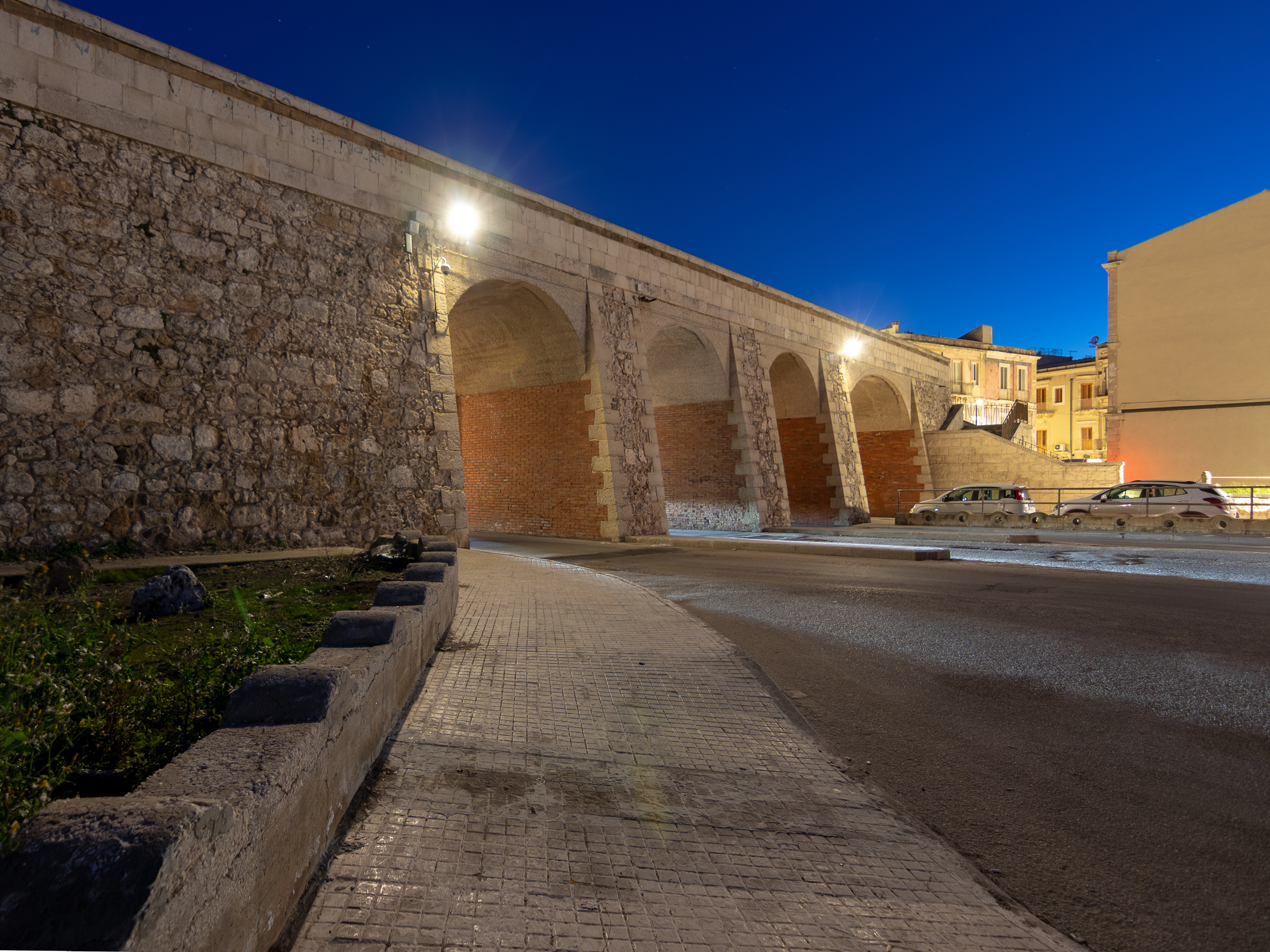 Blue hour at the bastion of S. Giovannello (Syracuse)...