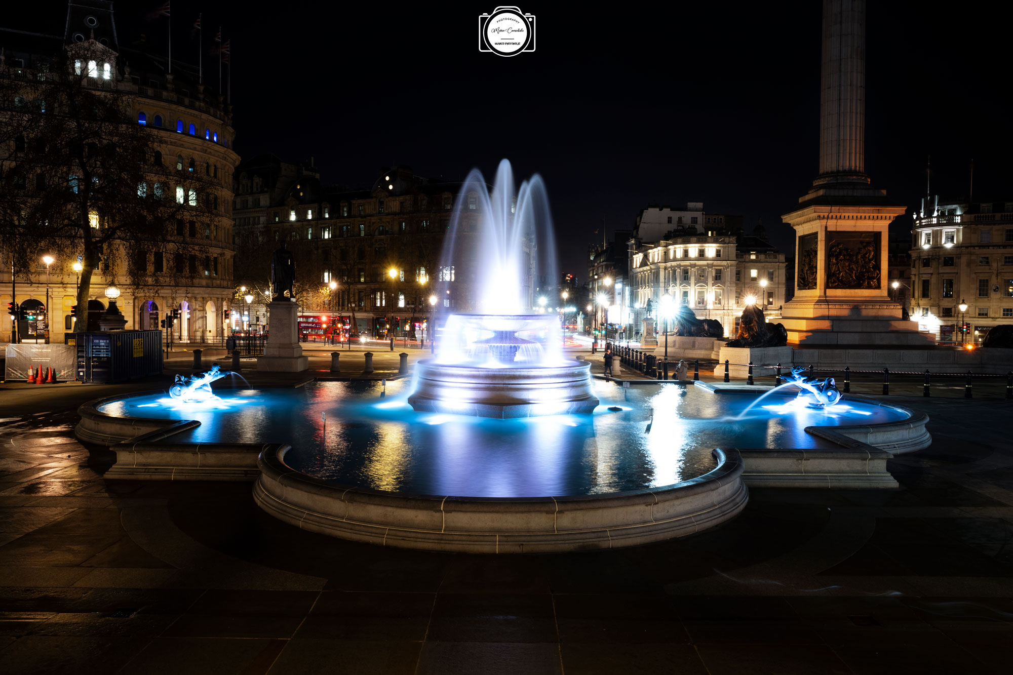 Trafalgar Square, London...