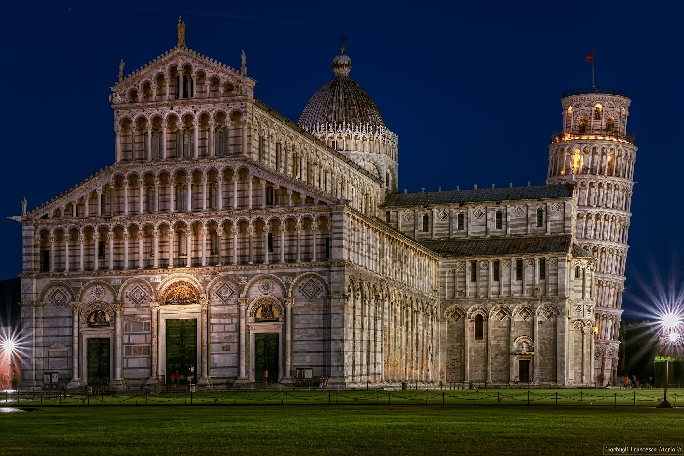 The Cathedral of Pisa and its Tower...