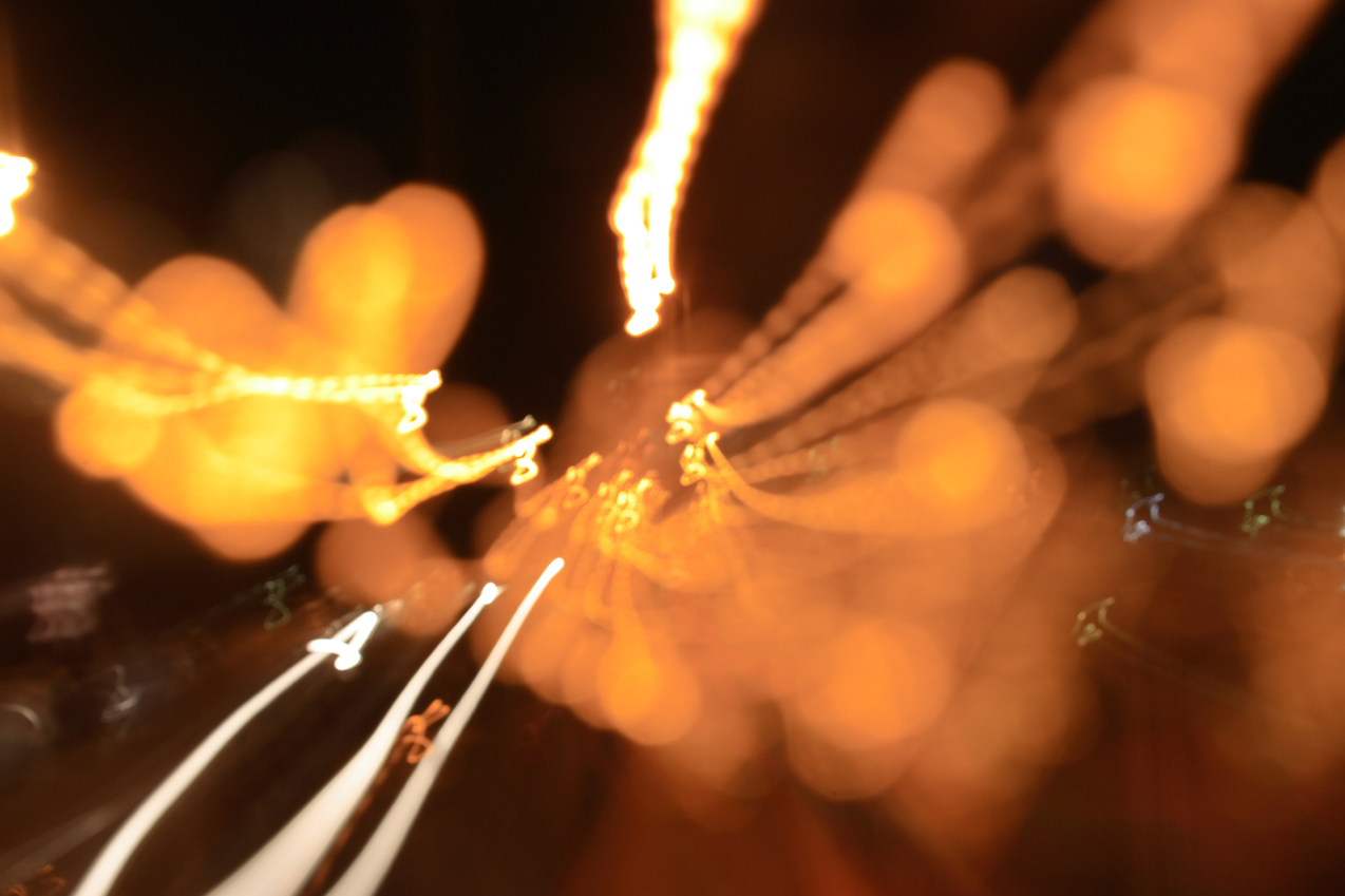Overlay of lights...