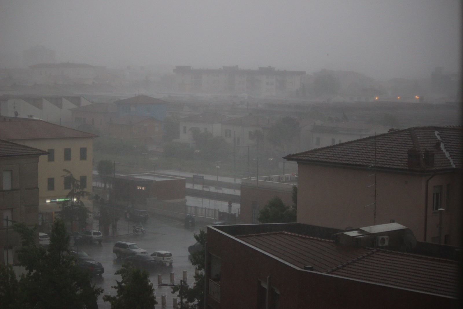 Pontedera thunderstorm, June 2020...