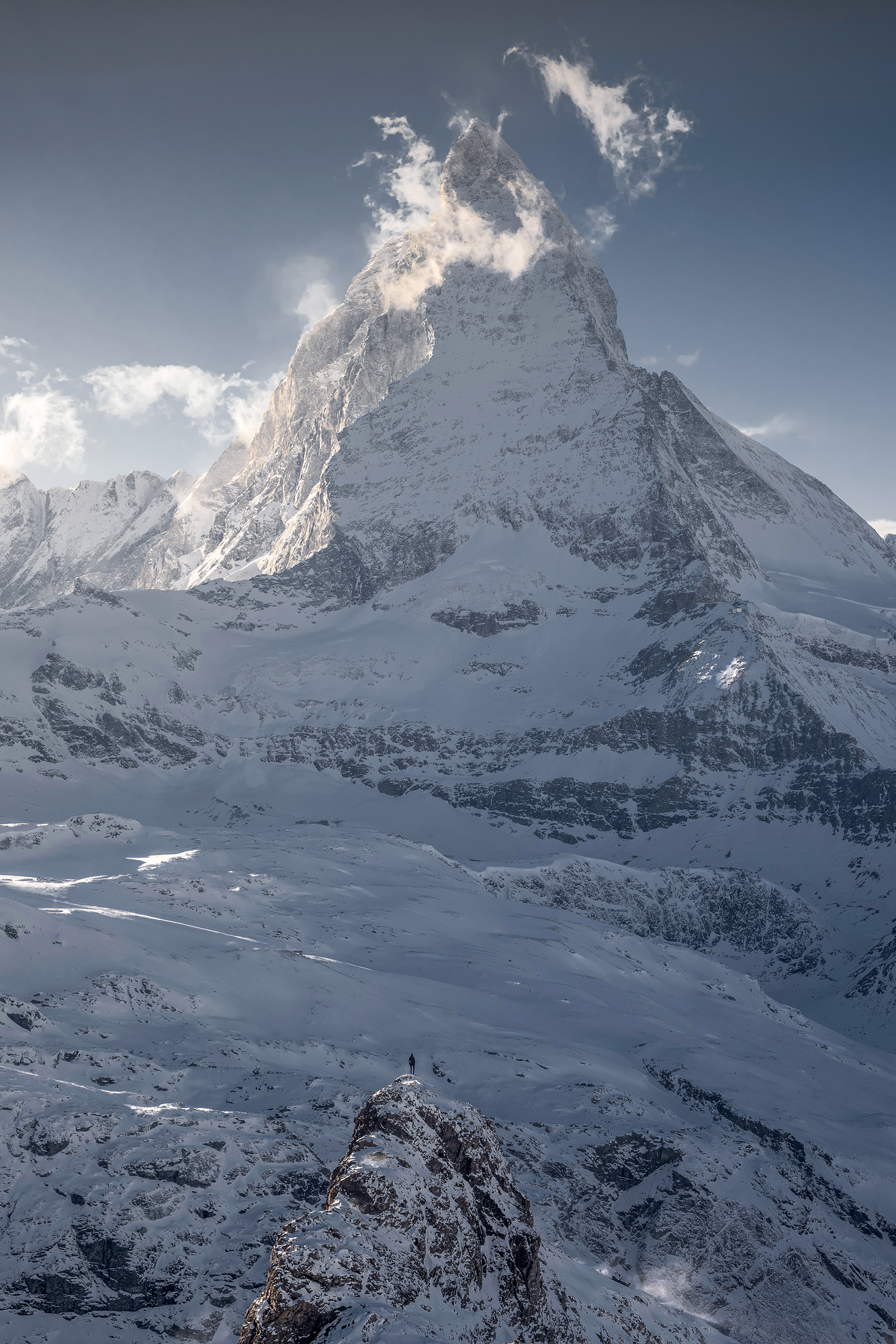 His majesty, the Matterhorn...