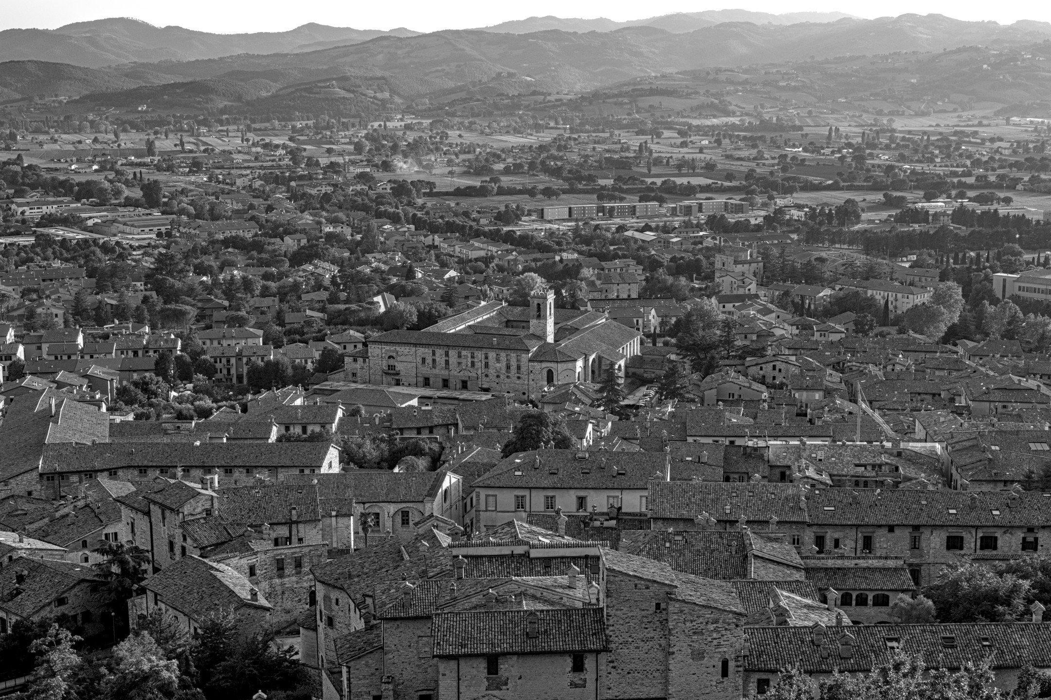 Gubbio from the cable car...