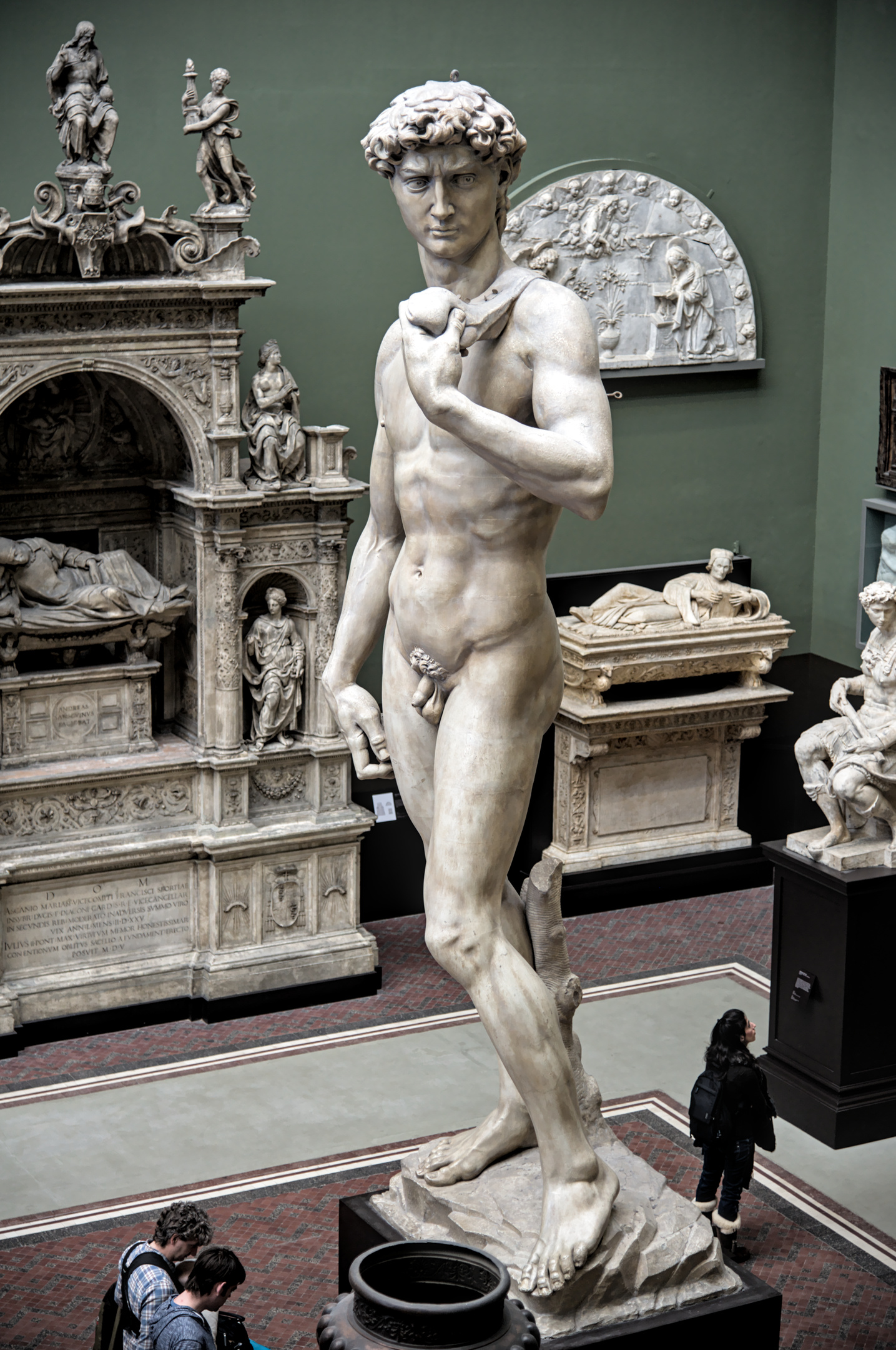 Copy of Michelangelo's David...