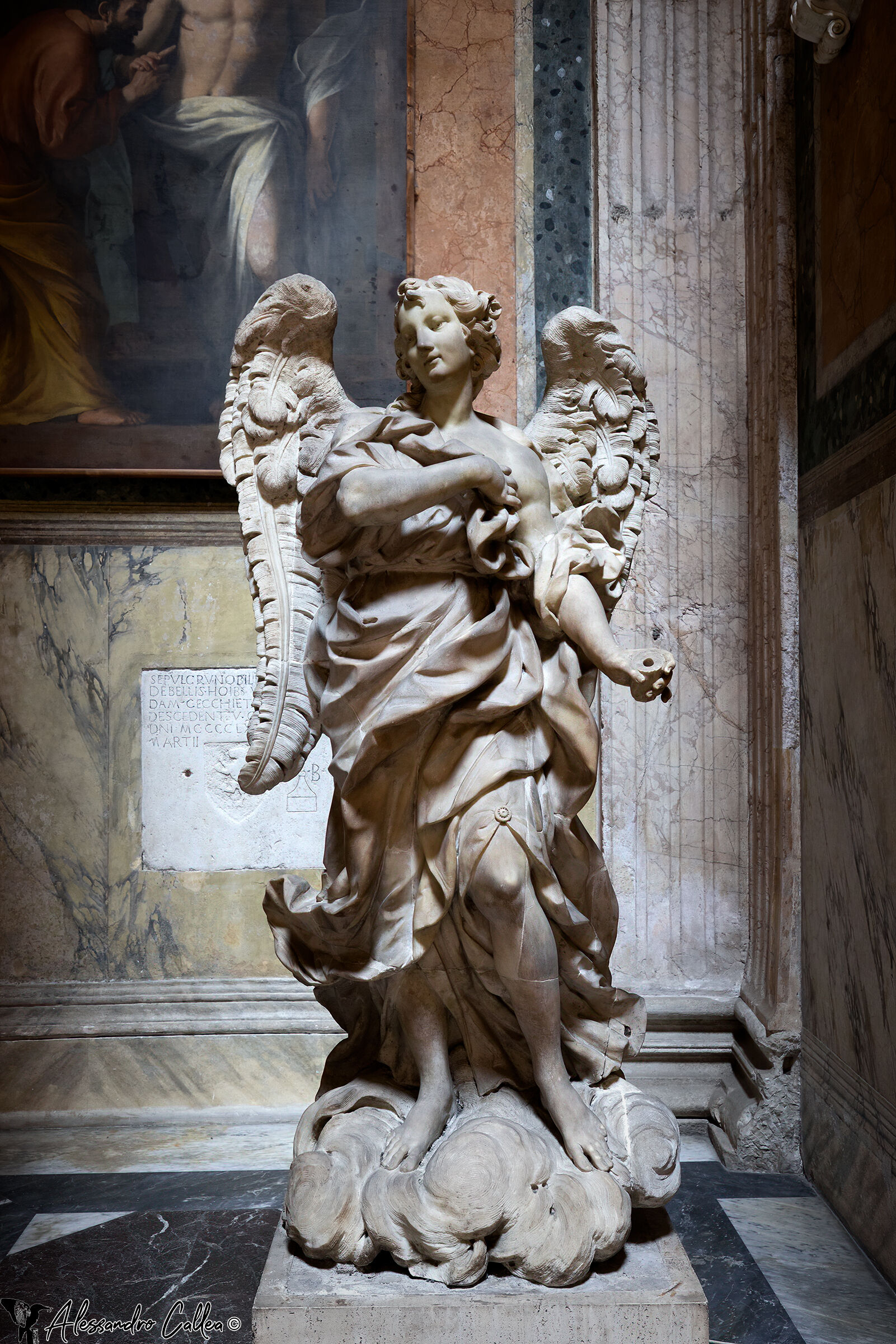 L'angelo del Pantheon...