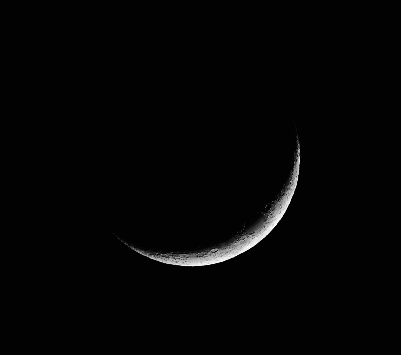 March Crescent Moon...