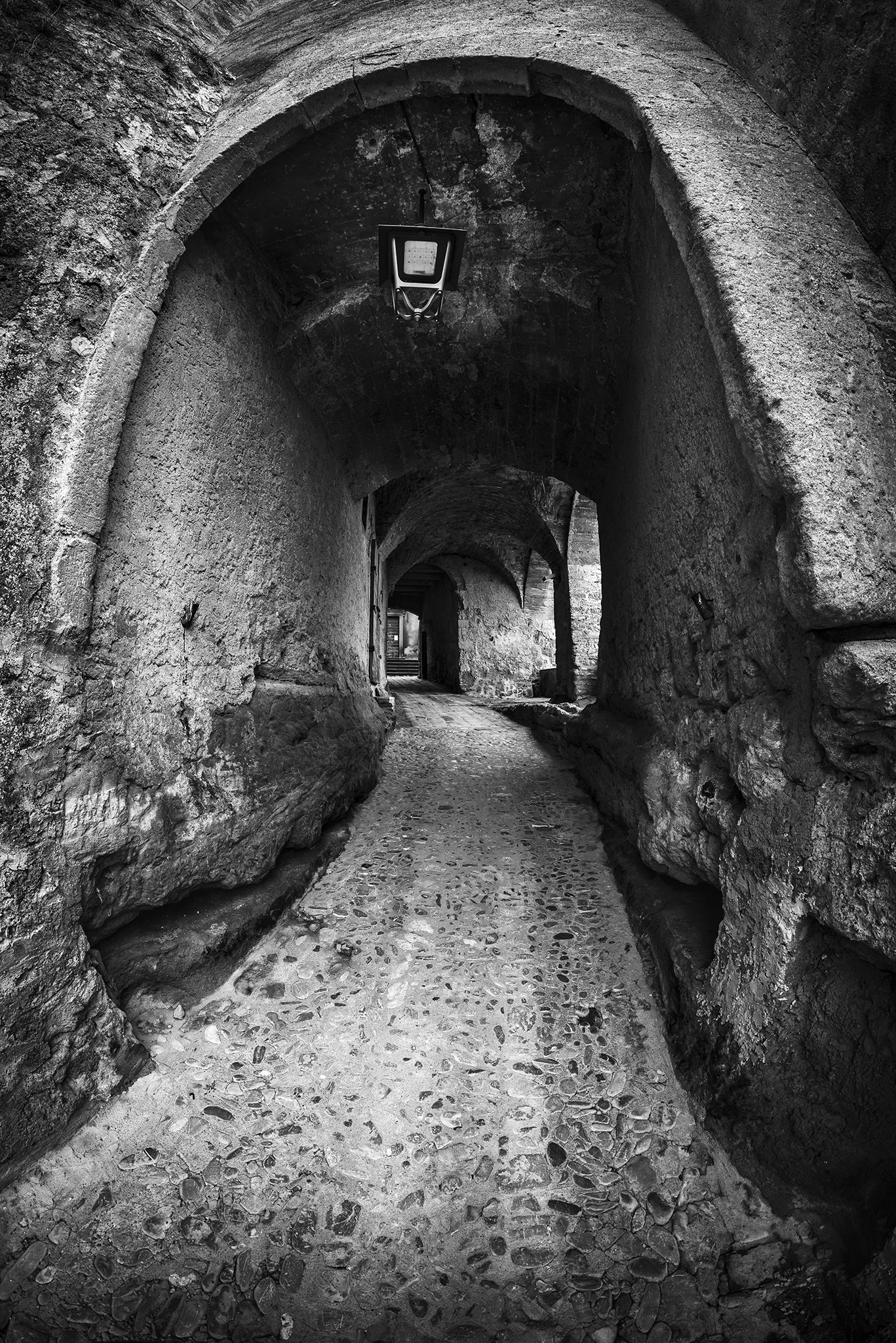 Montecalvello, the entrance to the castle...