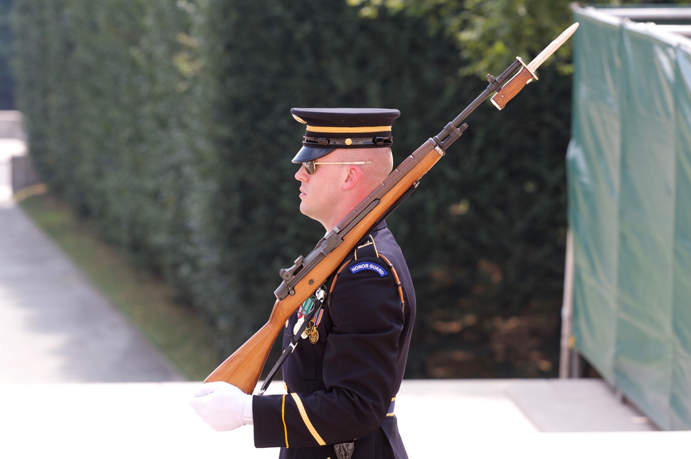 Arlington, tomb of the unknown soldier...
