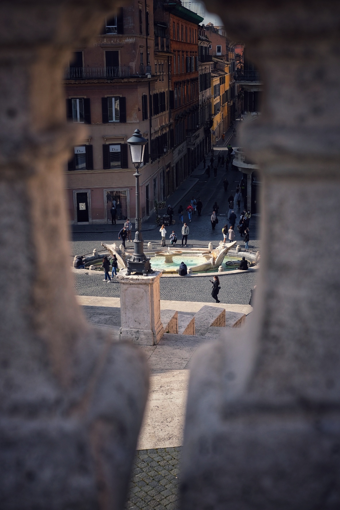 Fontana della Barcaccia...