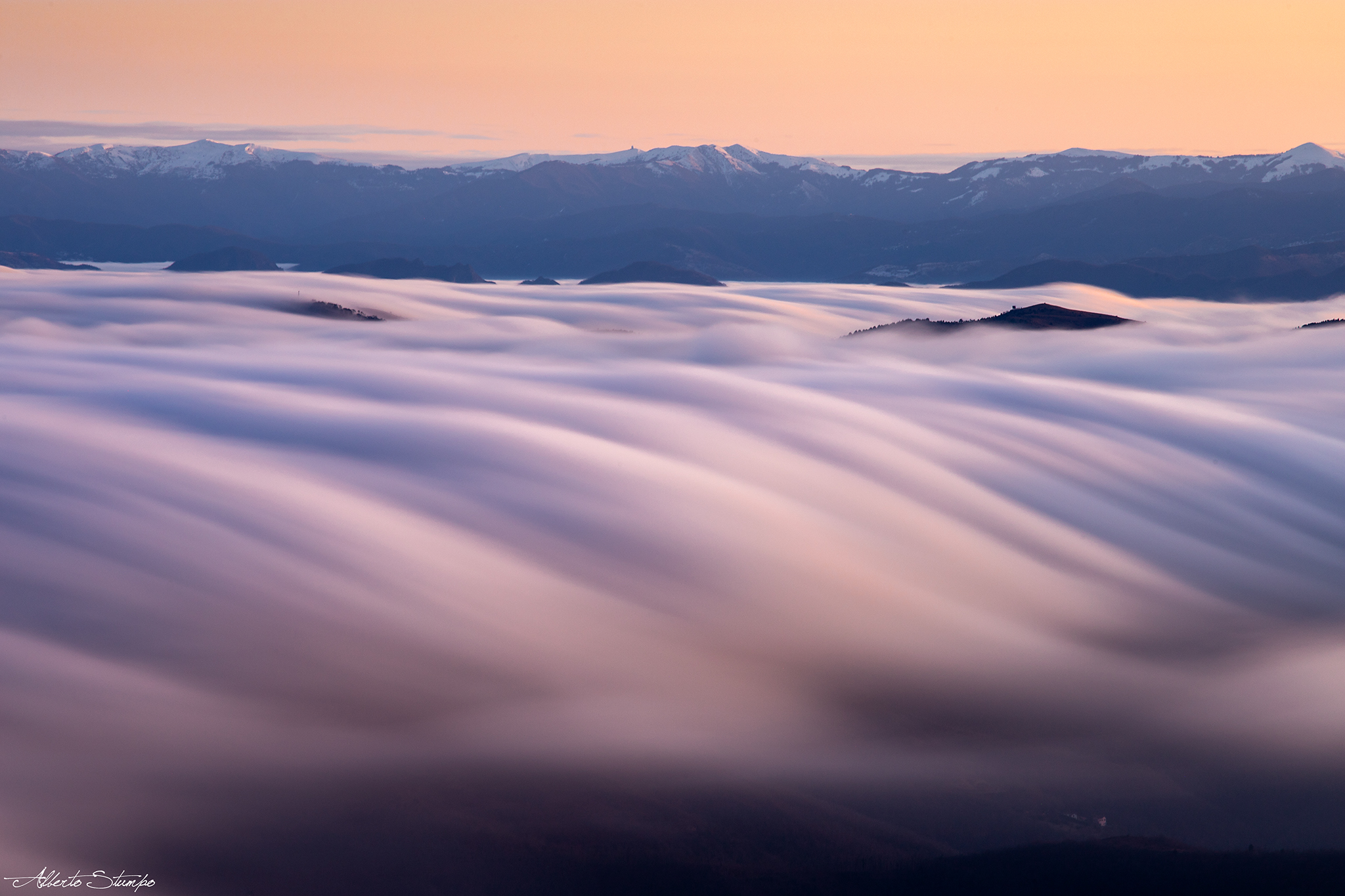 sea of clouds...