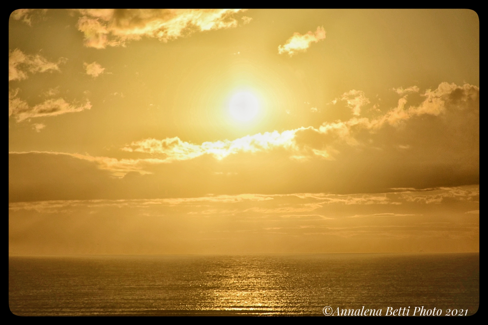 Sunrise on Cervia beach...