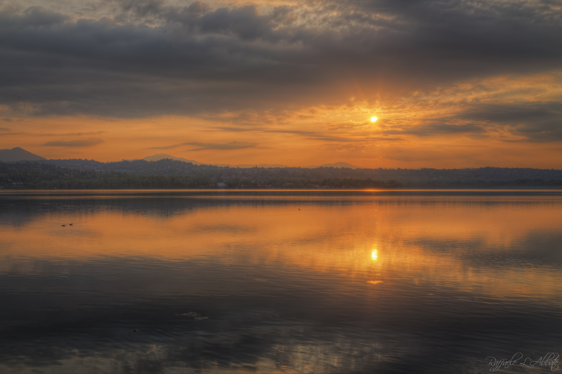 Sunrise over the Lake ...