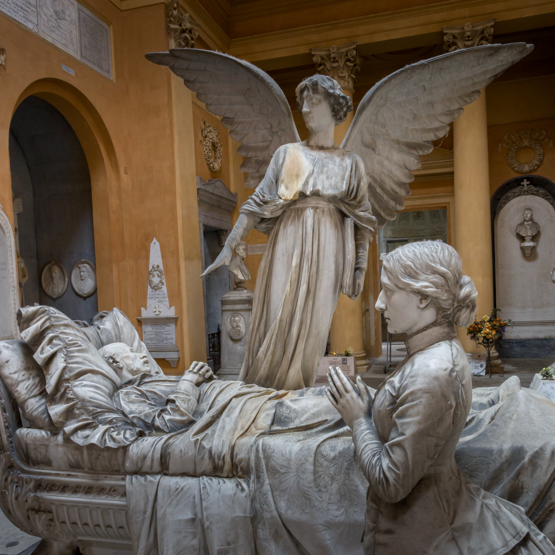 Cimitero monumentale della Certosa di Bologna...