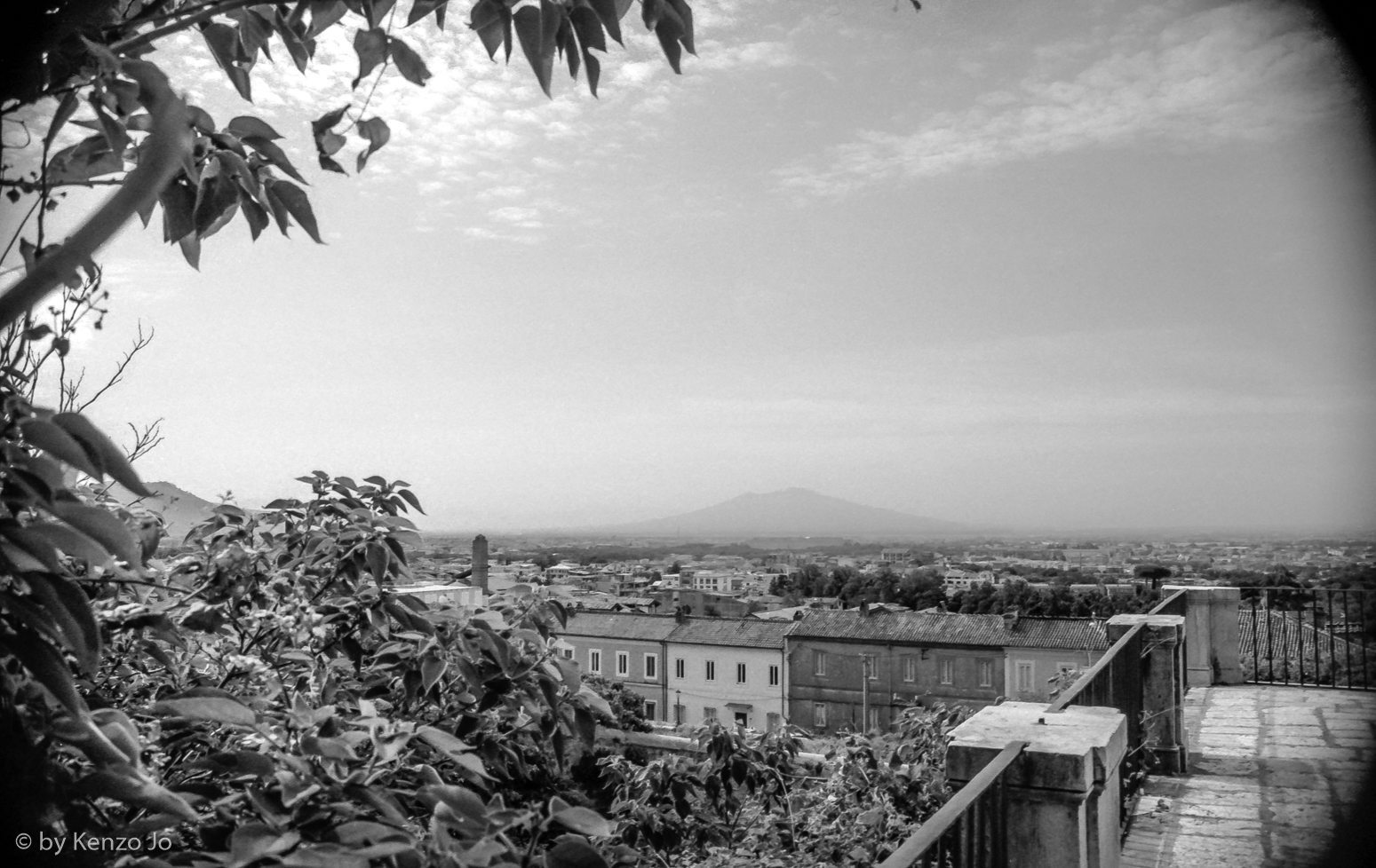 Dreaming of Naples (Vesuvius from San Leucio)...