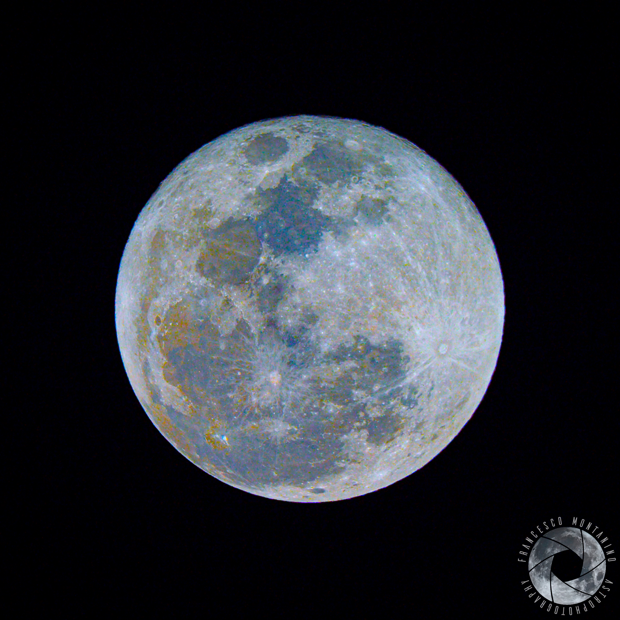 Superluna 26/05/21 con tecnica mineral moon...