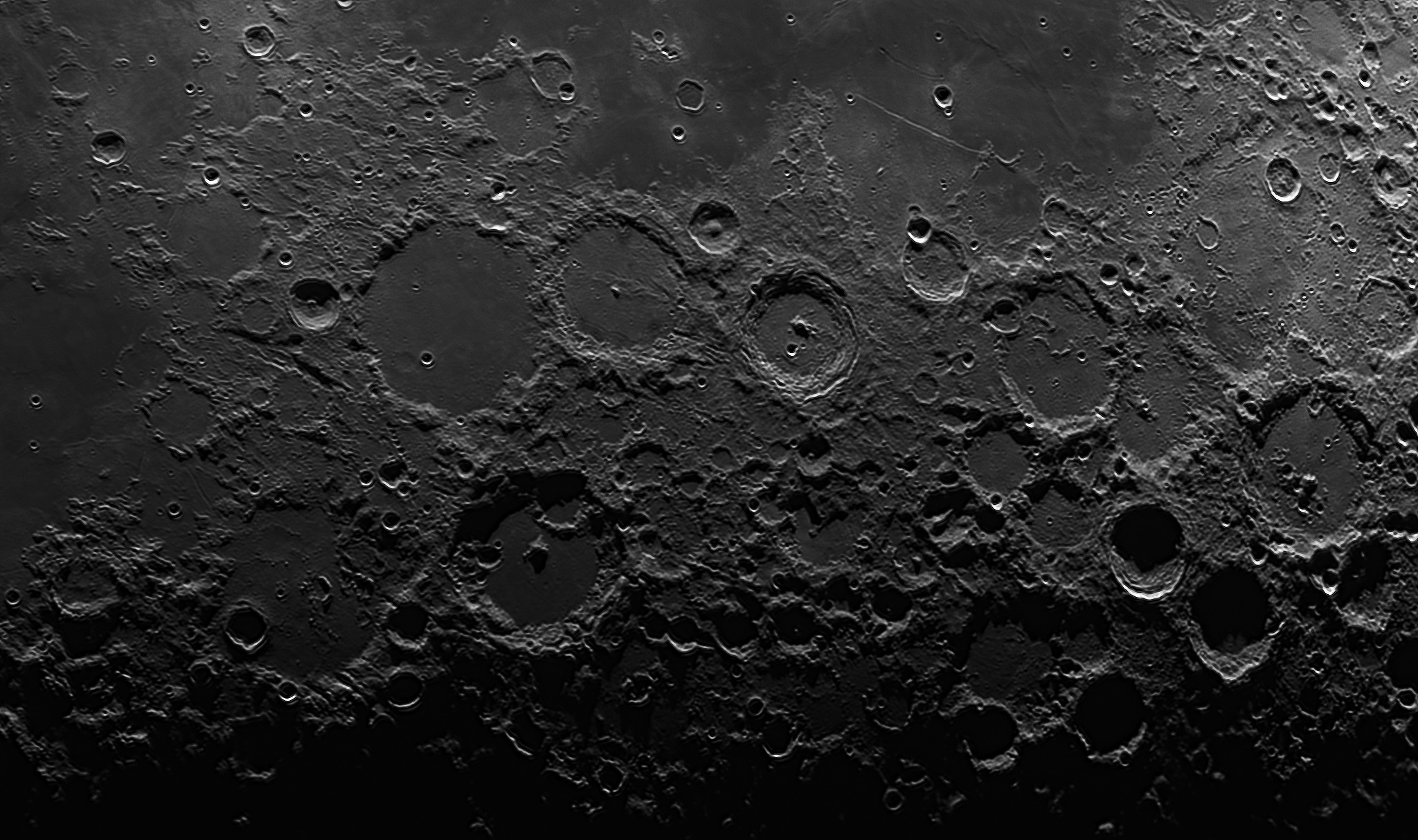Regione cratere Ptolemaeus...
