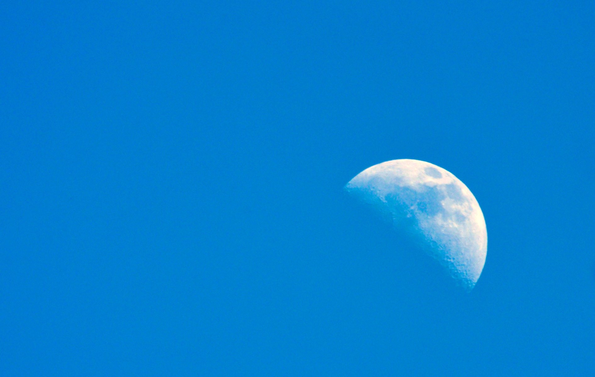 moon by day...