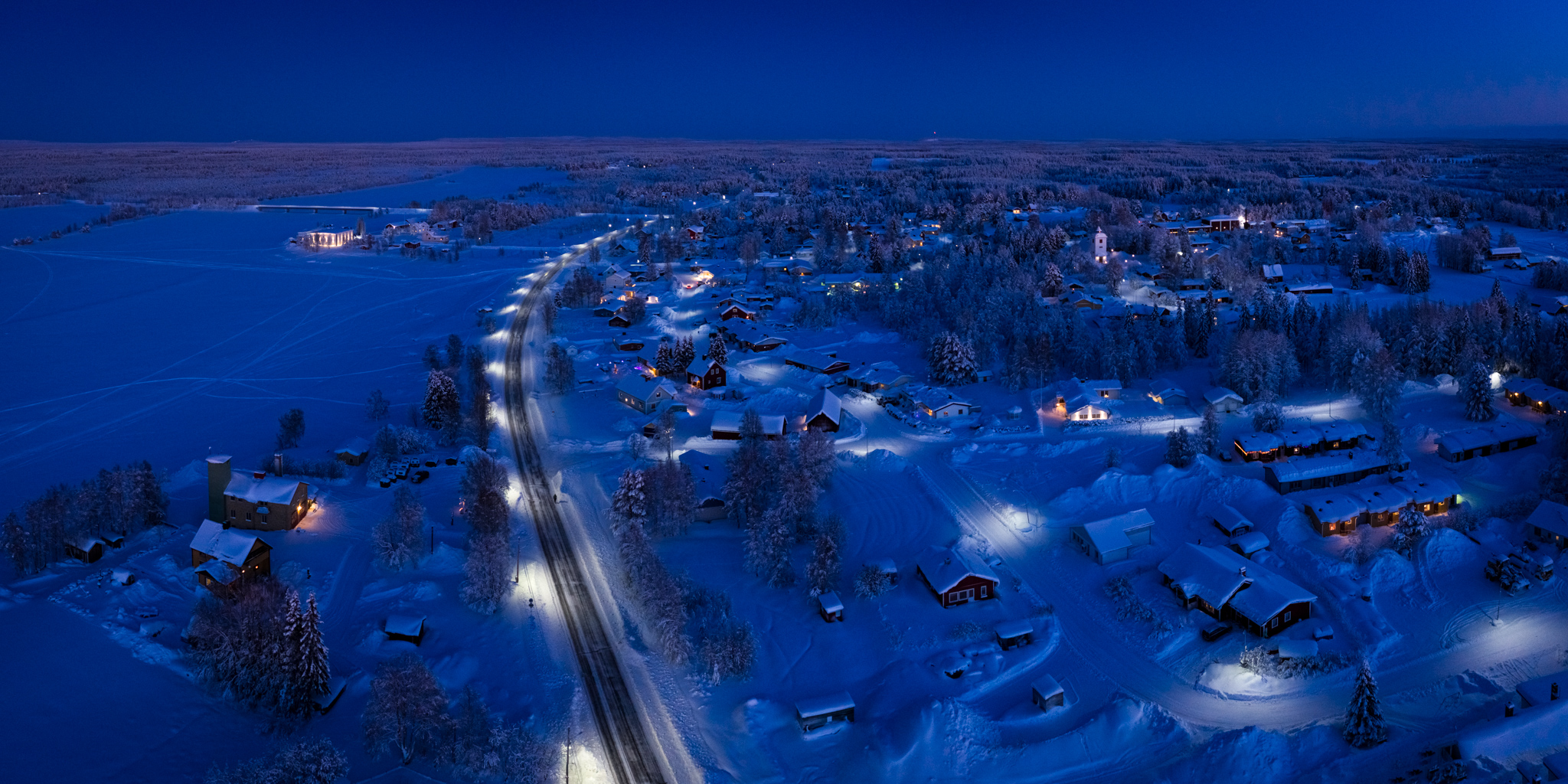 2020 Febbraio, Attraversando il Norrbotten...