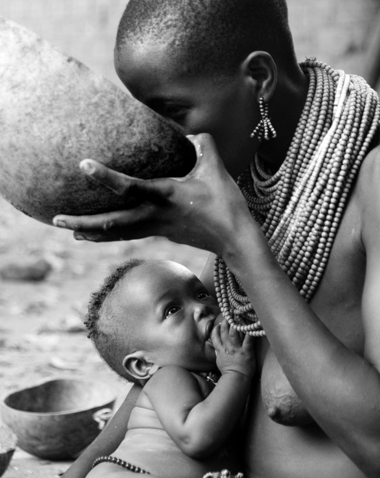 Etiopa, Karo tribe ...