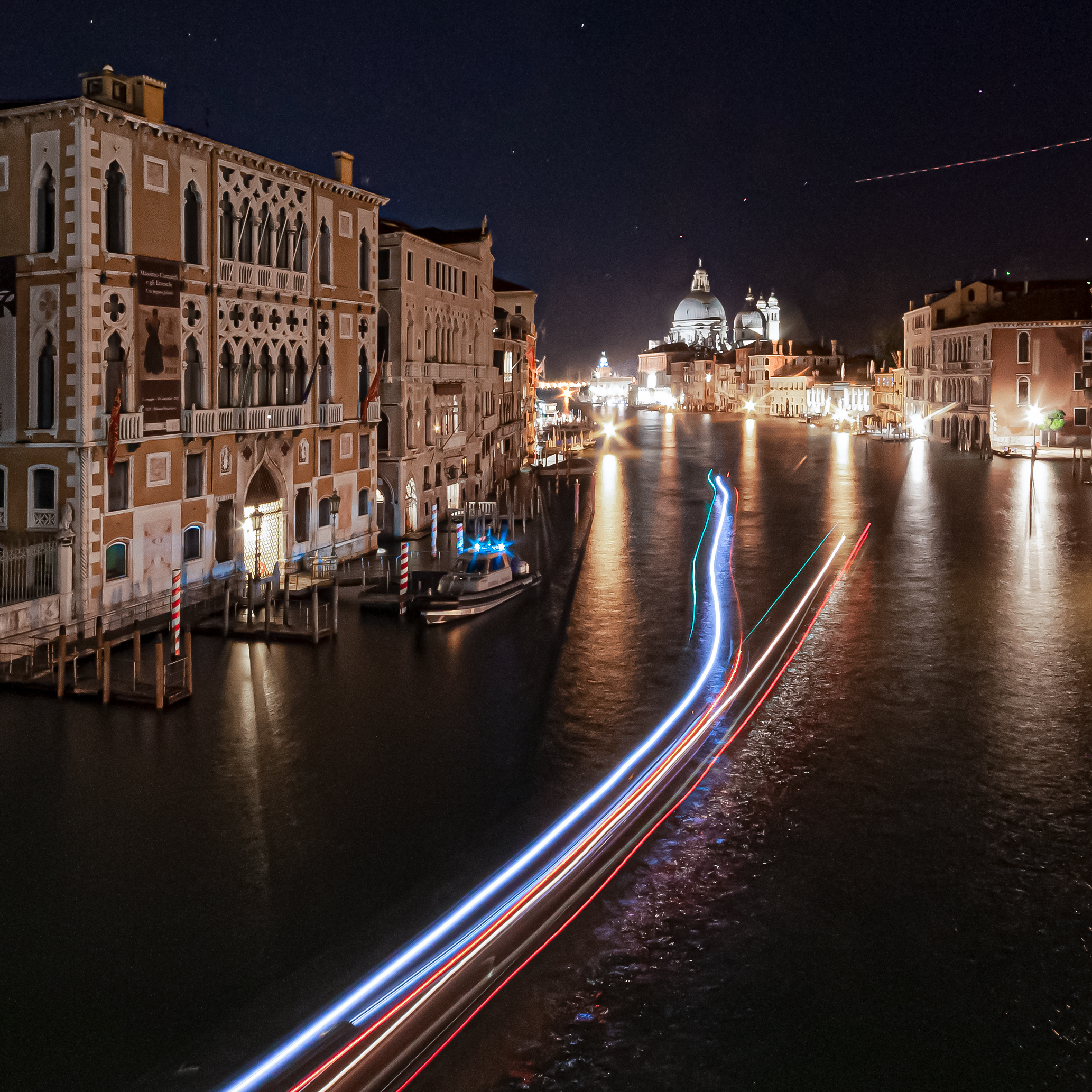 from the Accademia Bridge...