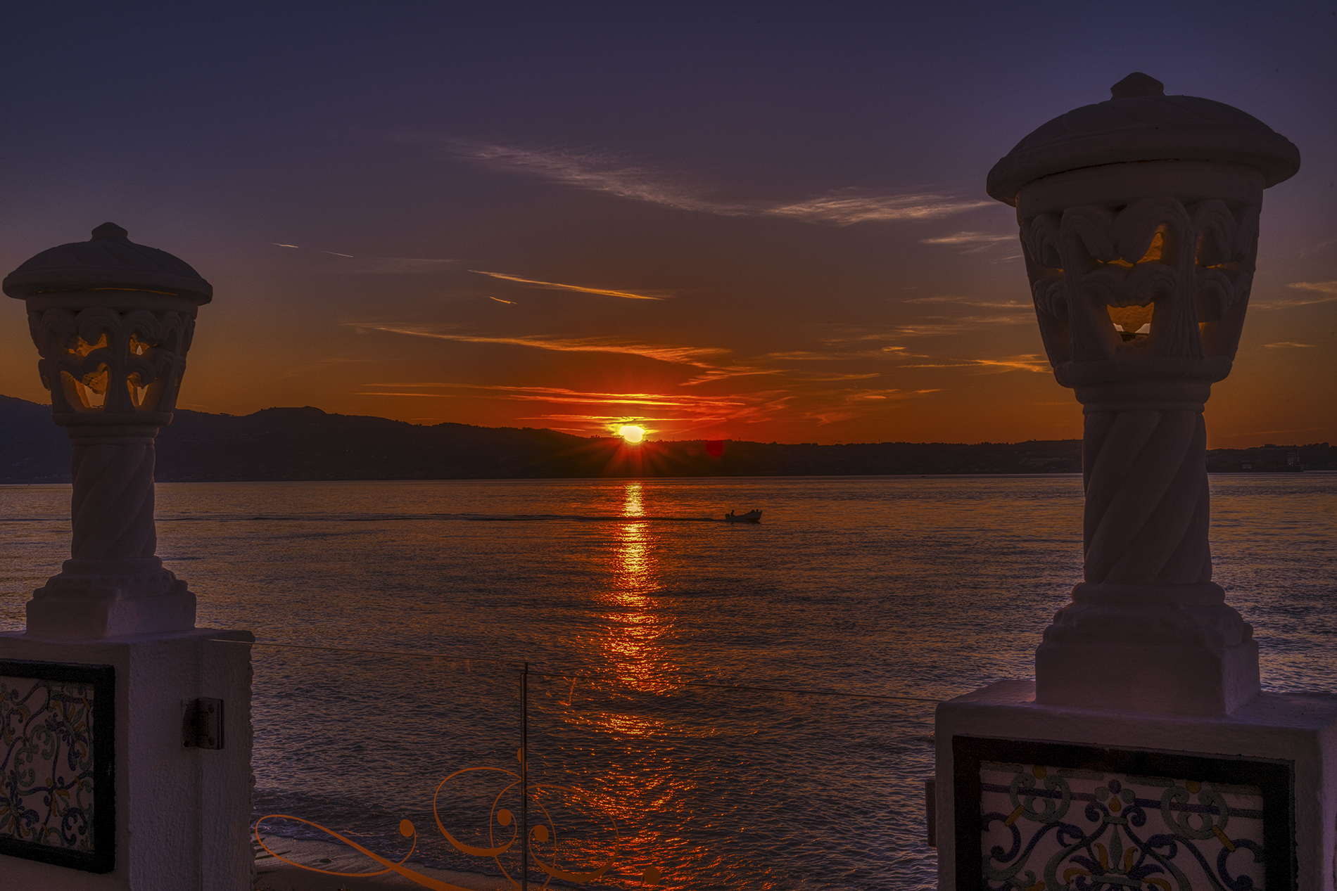 Sicilian sunset...