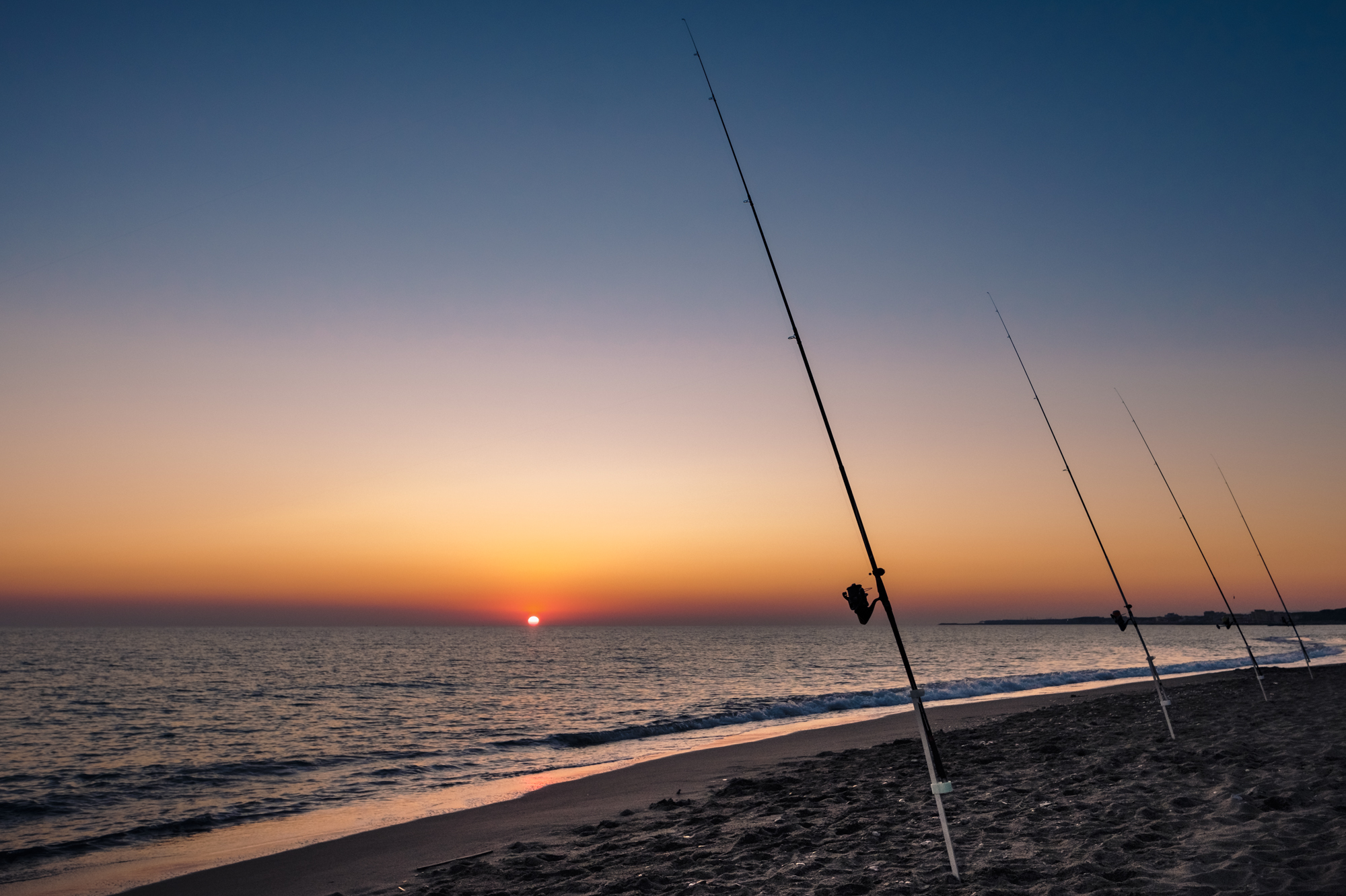 Pesca al tramonto...