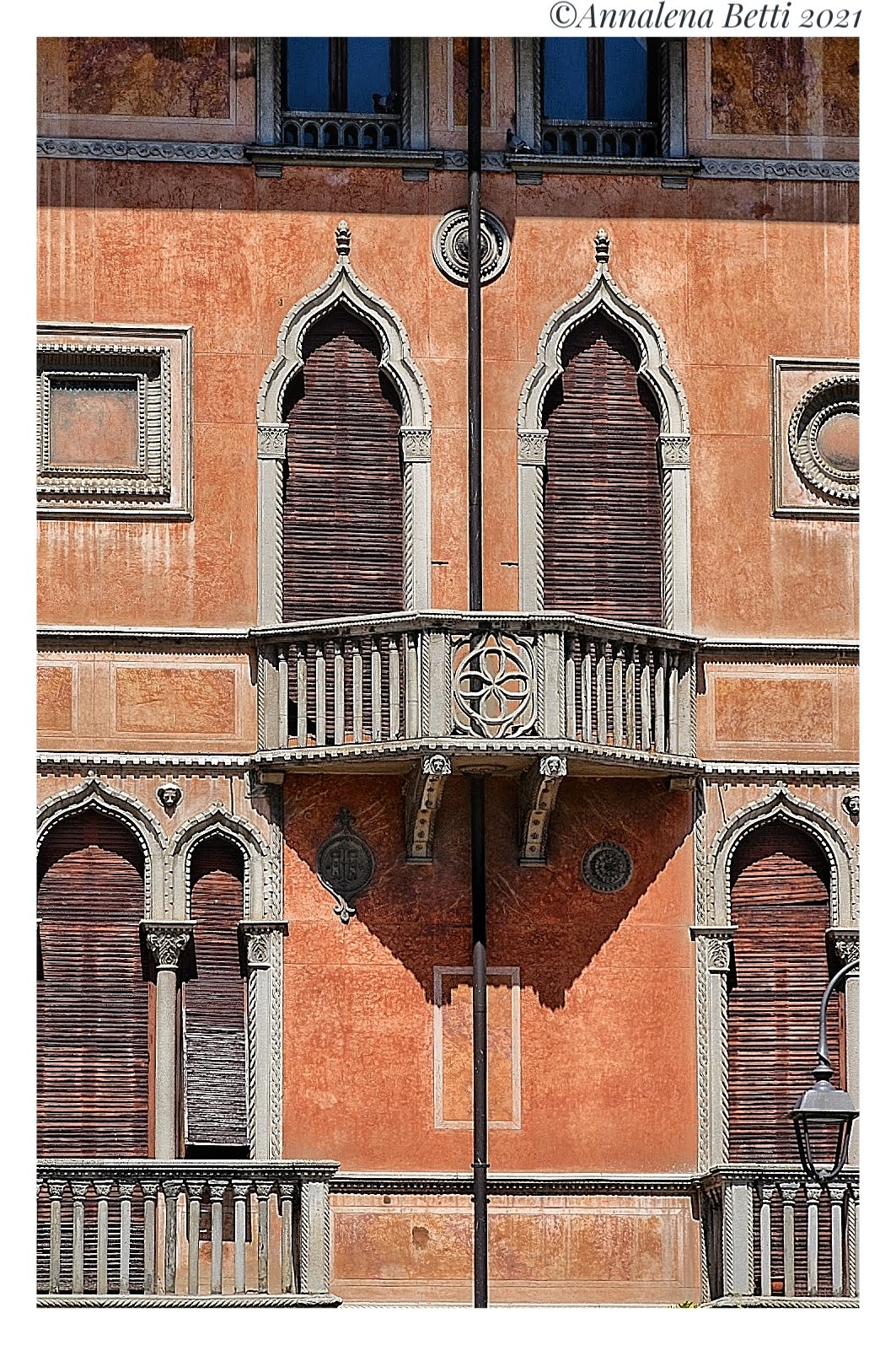 An ancient Venetian-style palace in Desenzano...