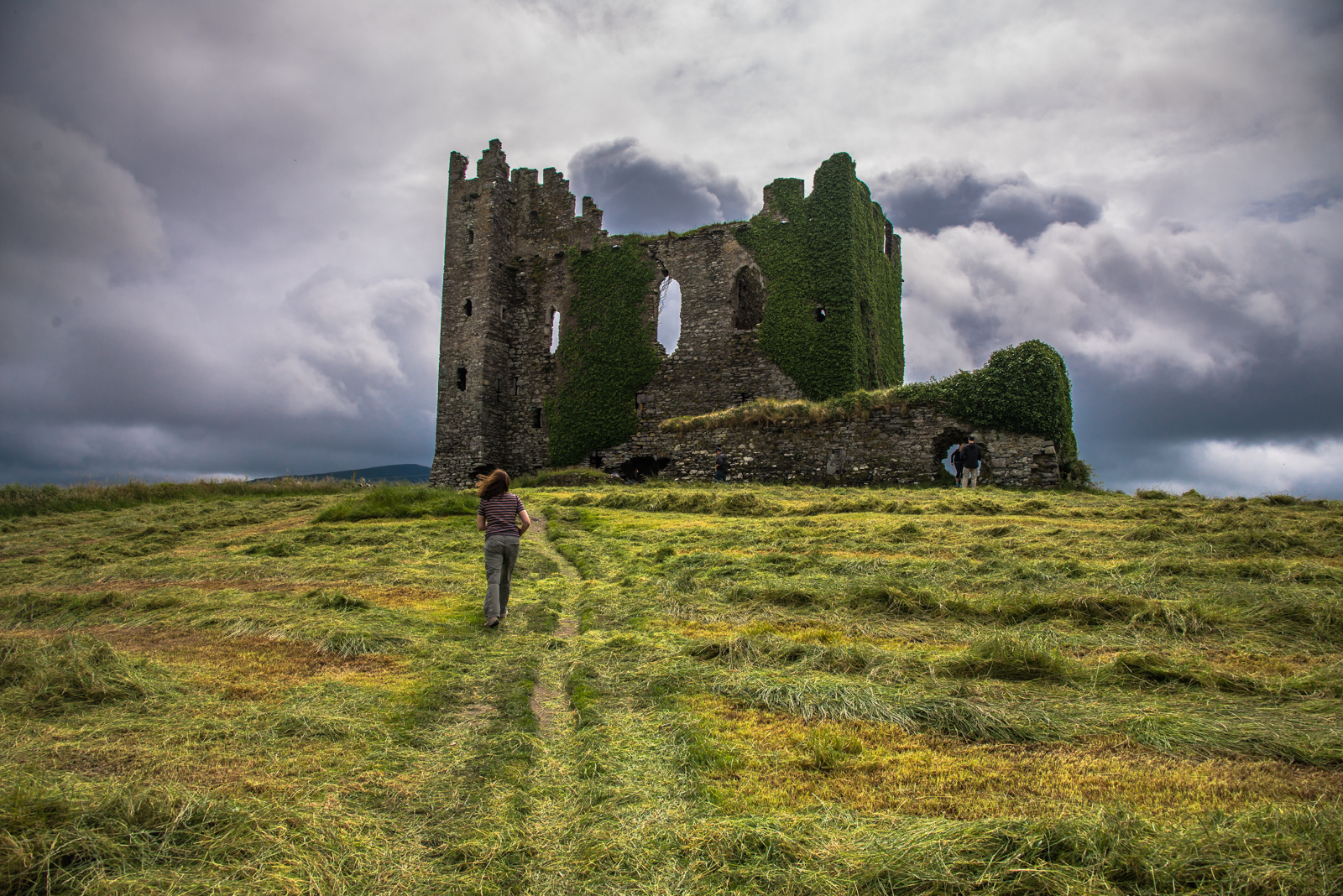 Ballycarbery Castle in Irlanda...