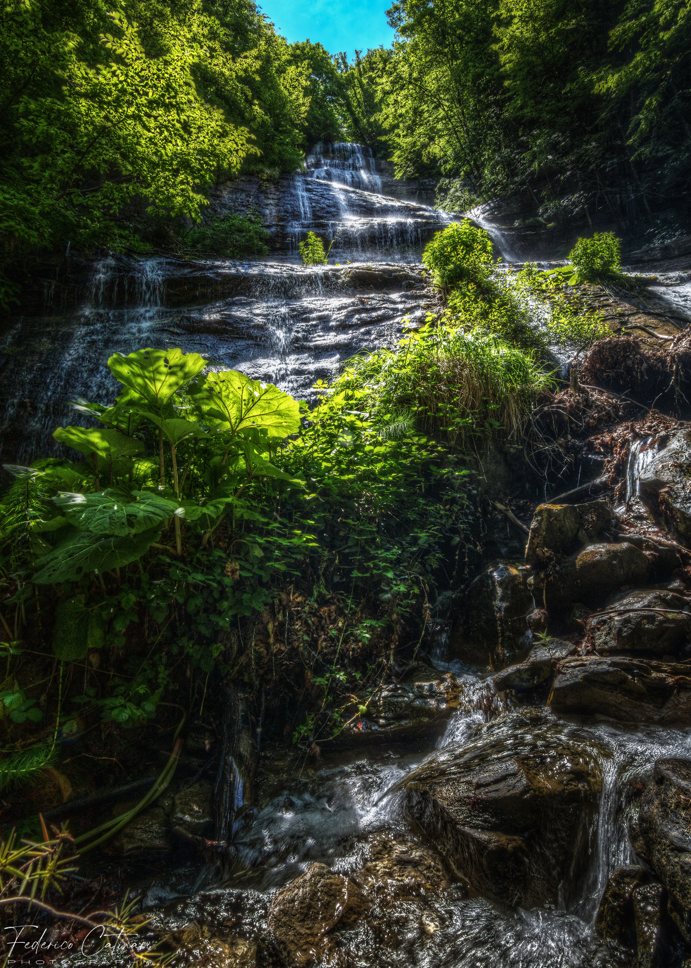 Prata Waterfalls, Acquasanta Terme...