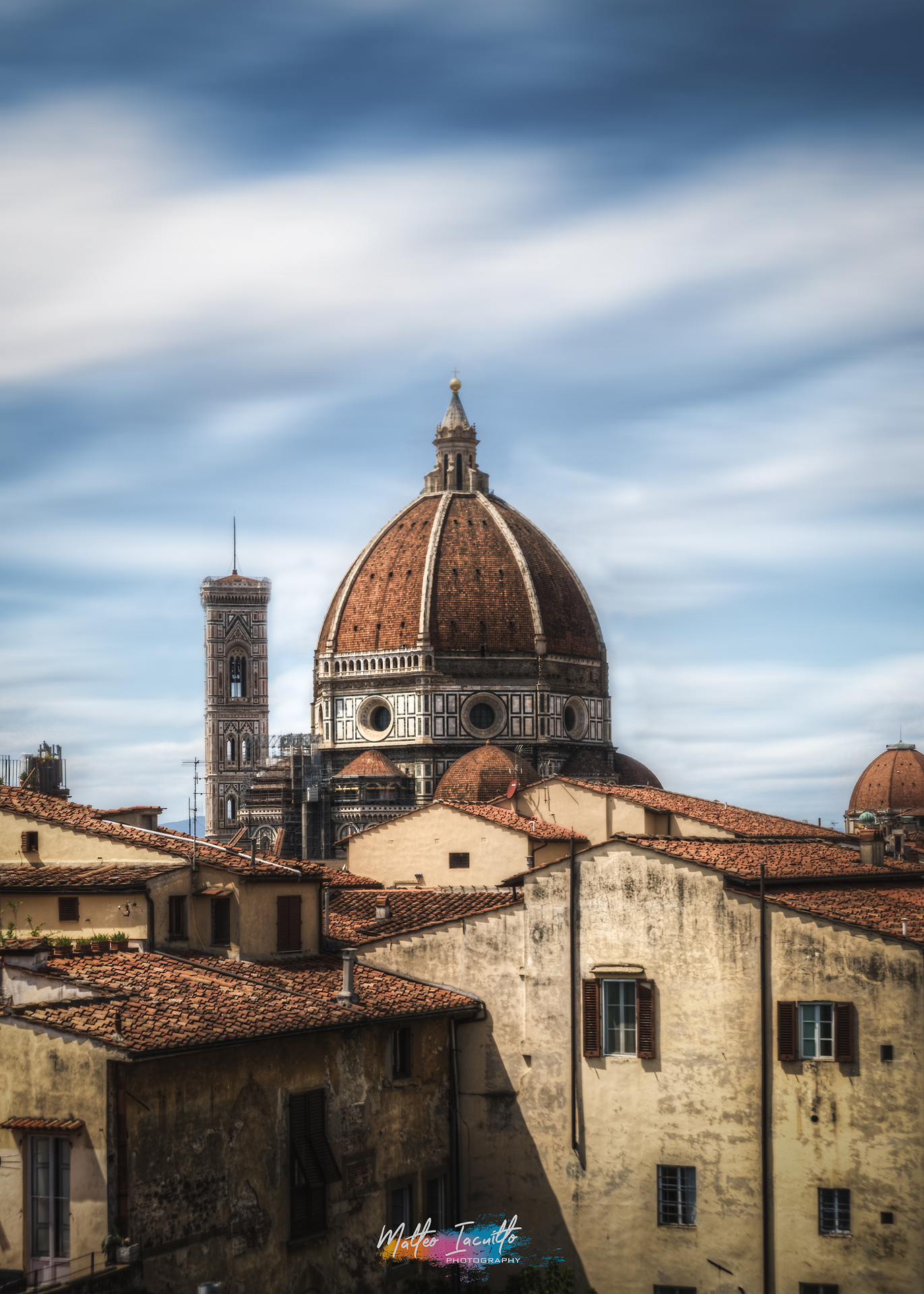 Brunelleschi's dome and Giotto's bell tower...