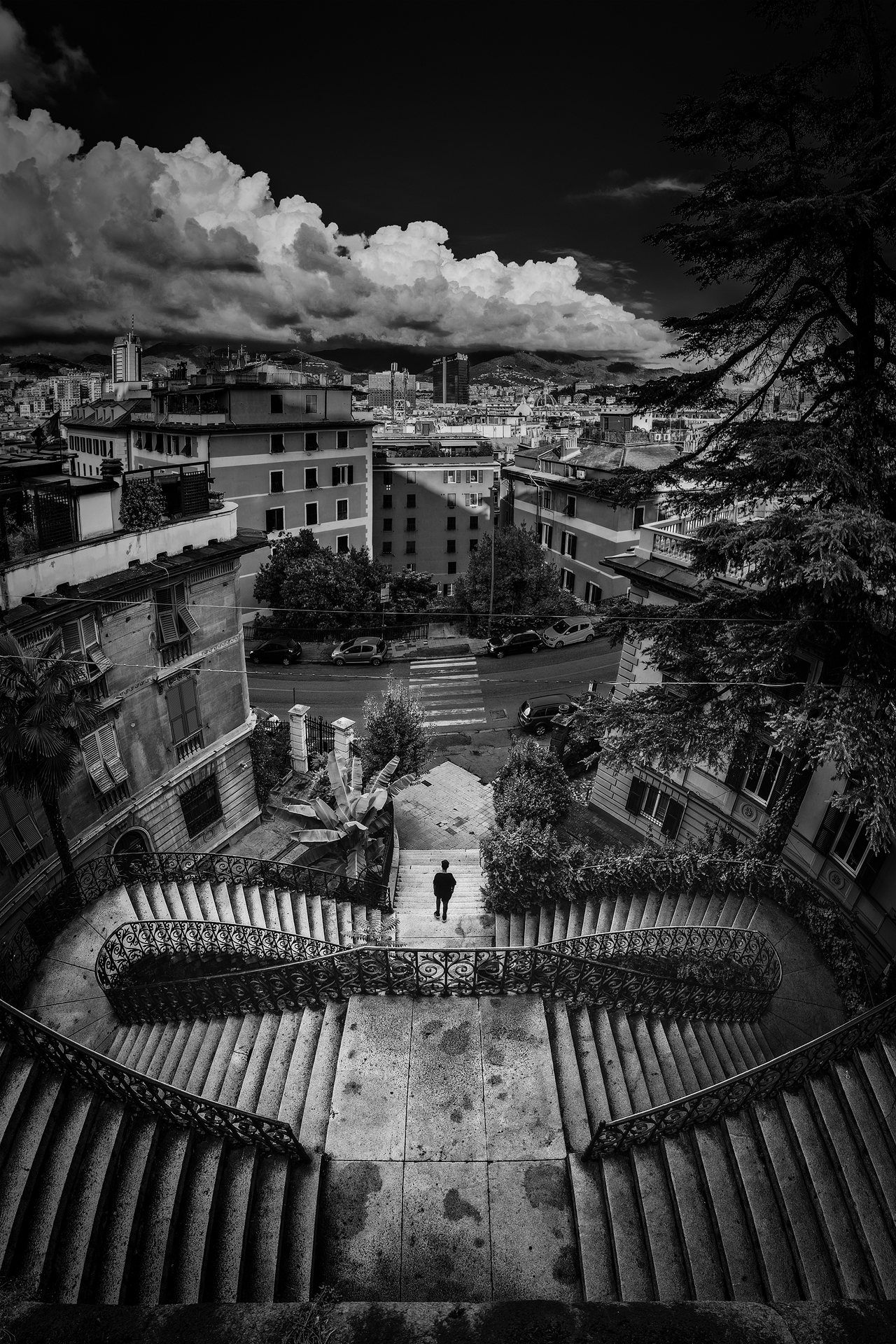 Genoa, city of ups and downs...