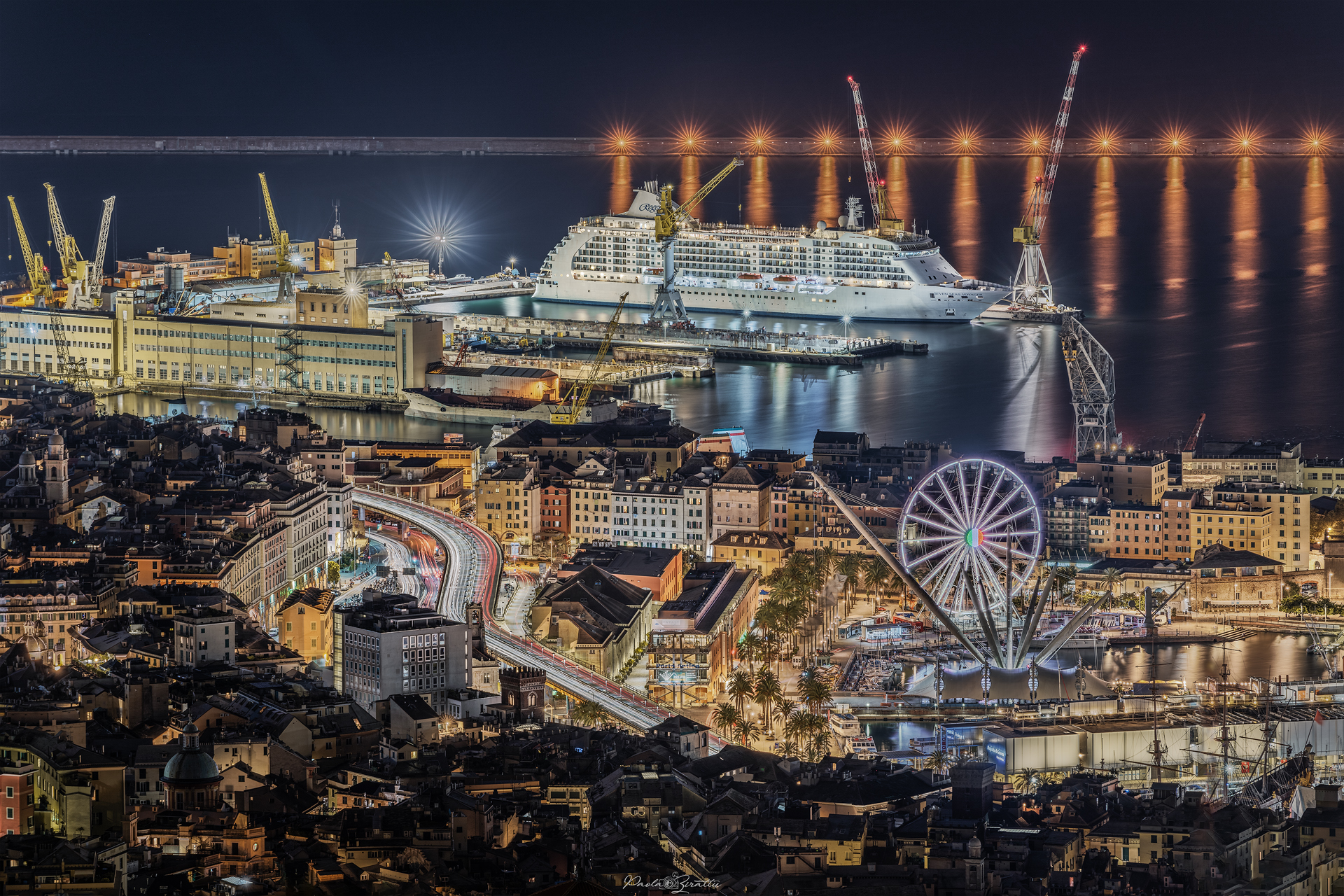Genoa, the port...