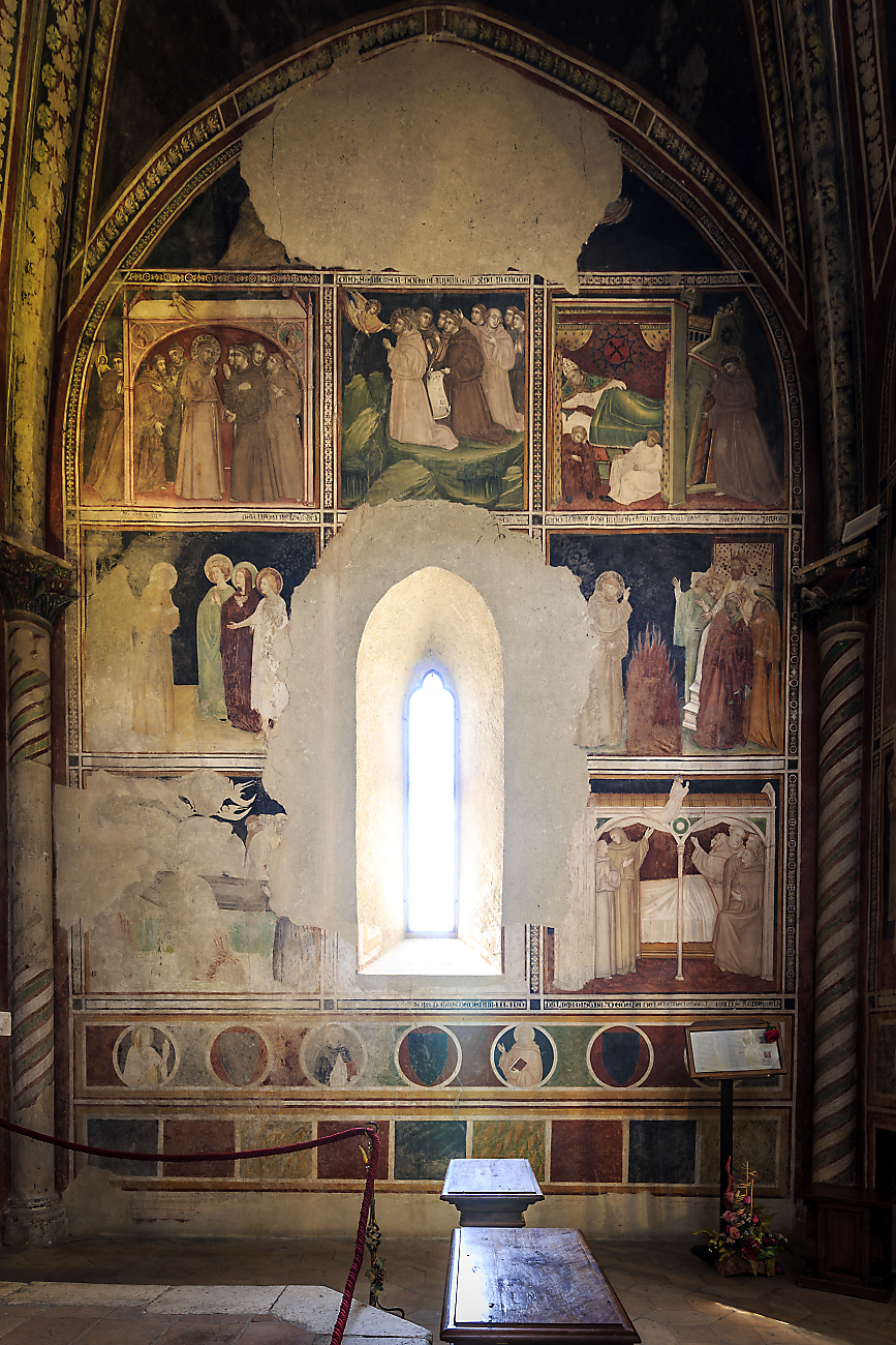 cappella giottesca di Castelvecchio Subequo 2...